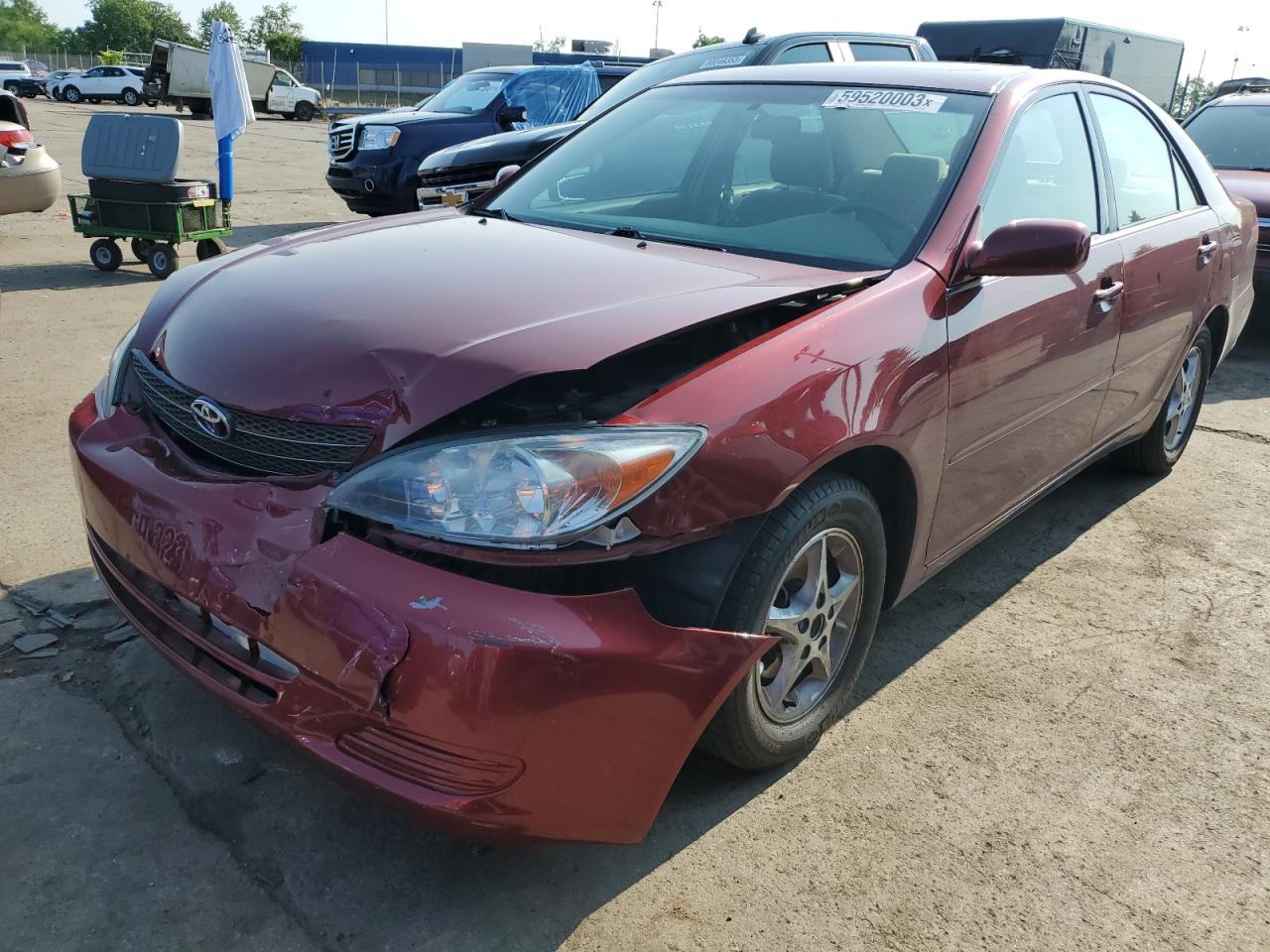 TOYOTA CAMRY 2003 4t1be30kx3u222079