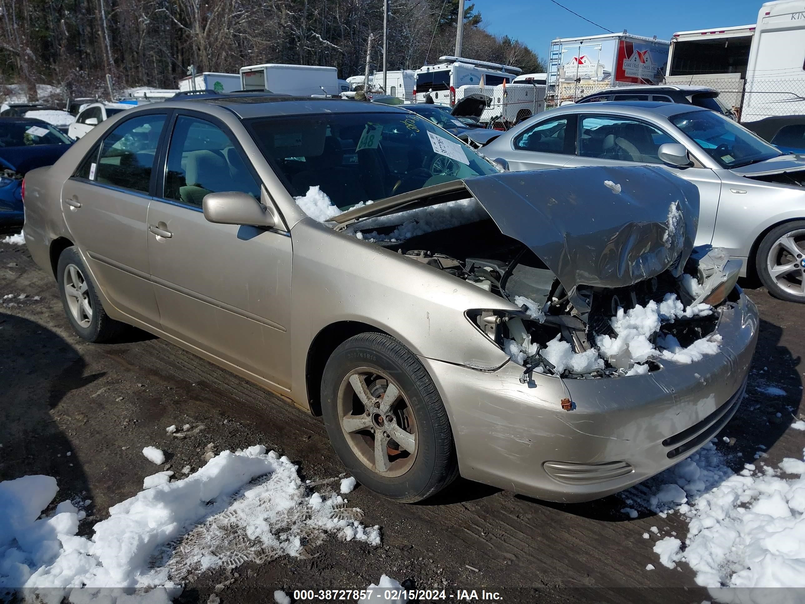 TOYOTA CAMRY 2004 4t1be30kx4u925926