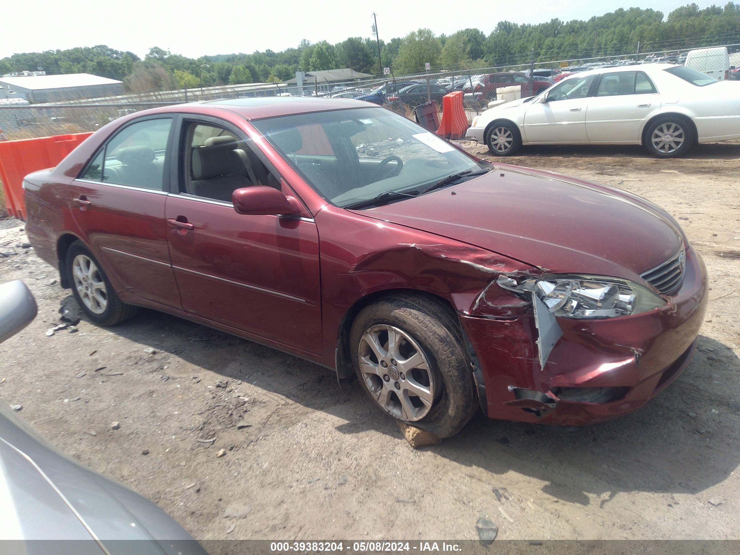 TOYOTA CAMRY 2005 4t1be30kx5u388783