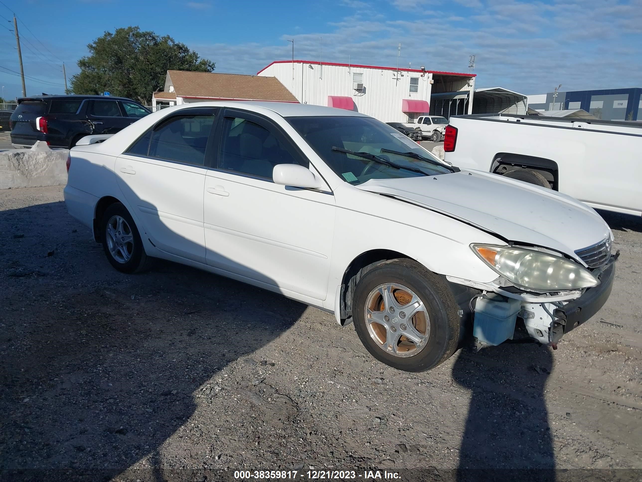 TOYOTA CAMRY 2005 4t1be30kx5u558883