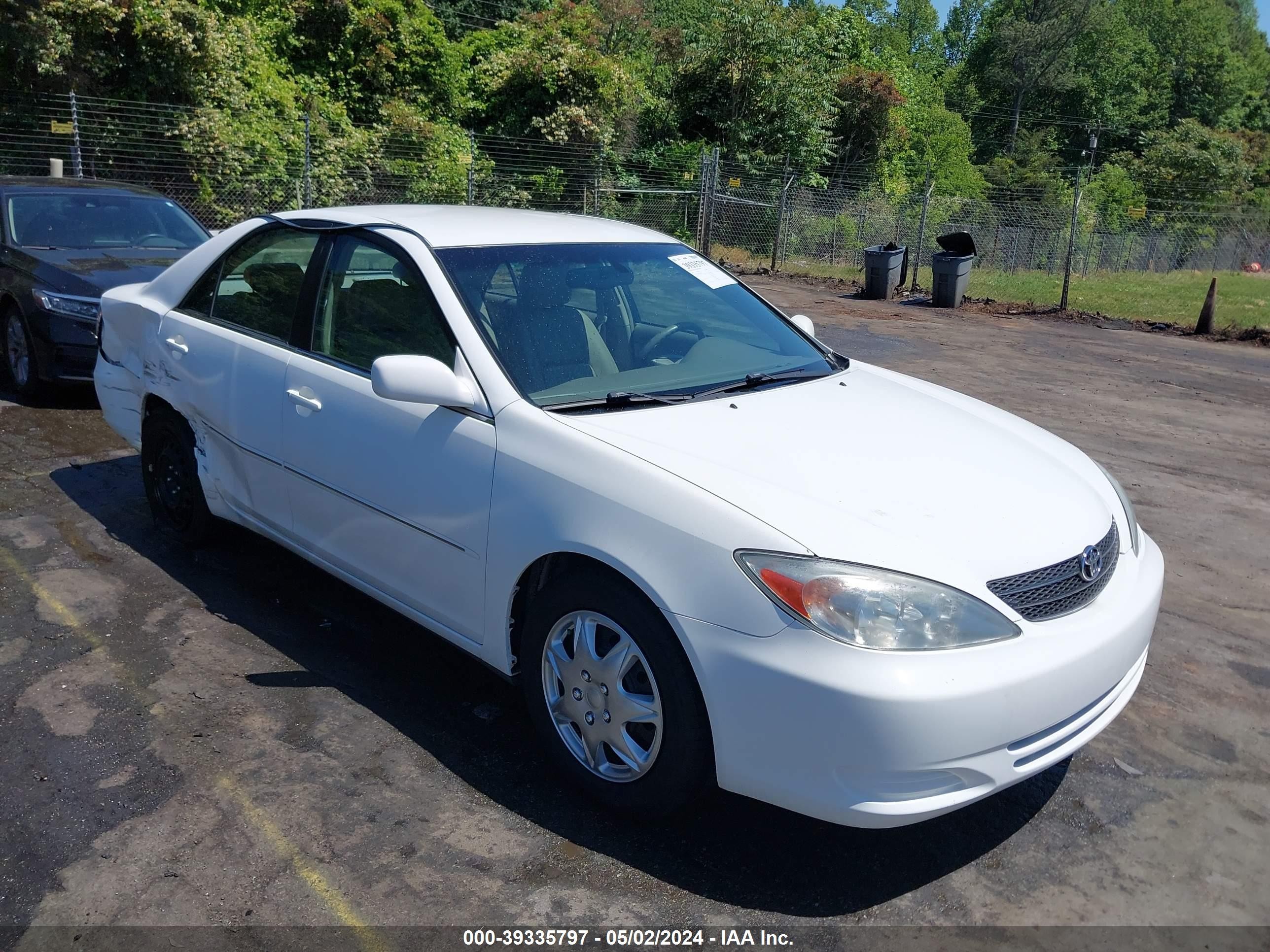 TOYOTA CAMRY 2002 4t1be32k02u036871