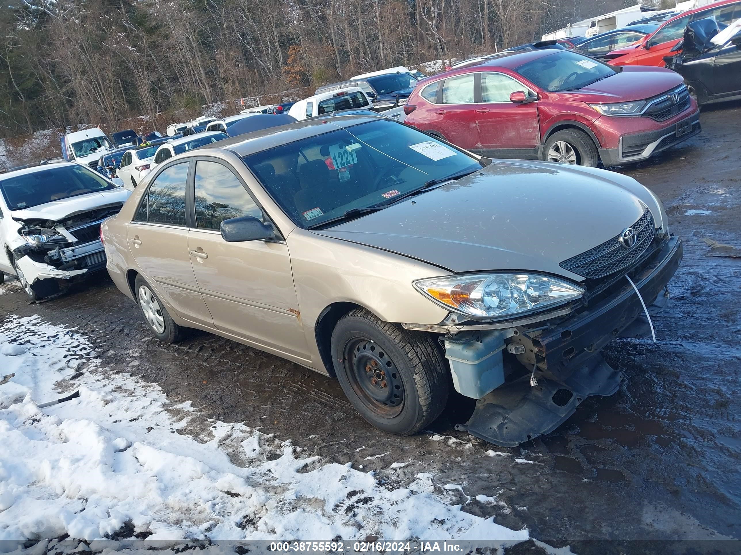 TOYOTA CAMRY 2002 4t1be32k02u074407