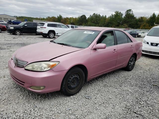 TOYOTA CAMRY 2002 4t1be32k02u077114