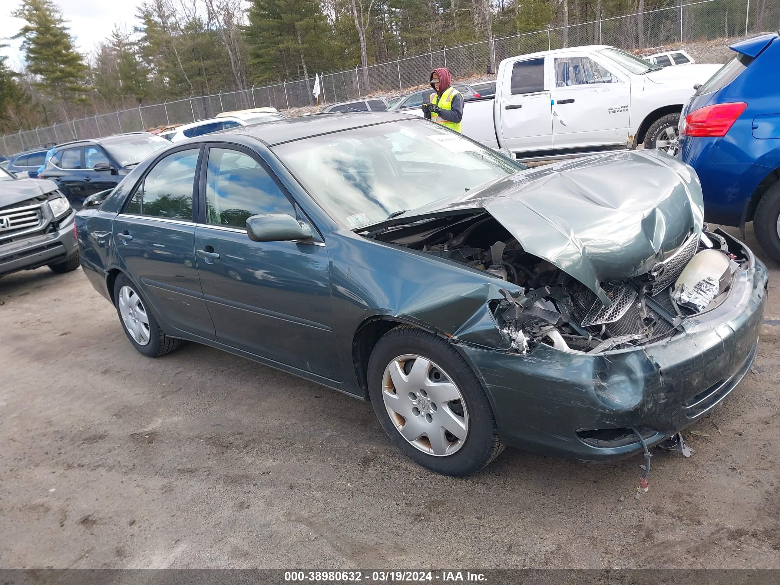 TOYOTA CAMRY 2002 4t1be32k02u514819