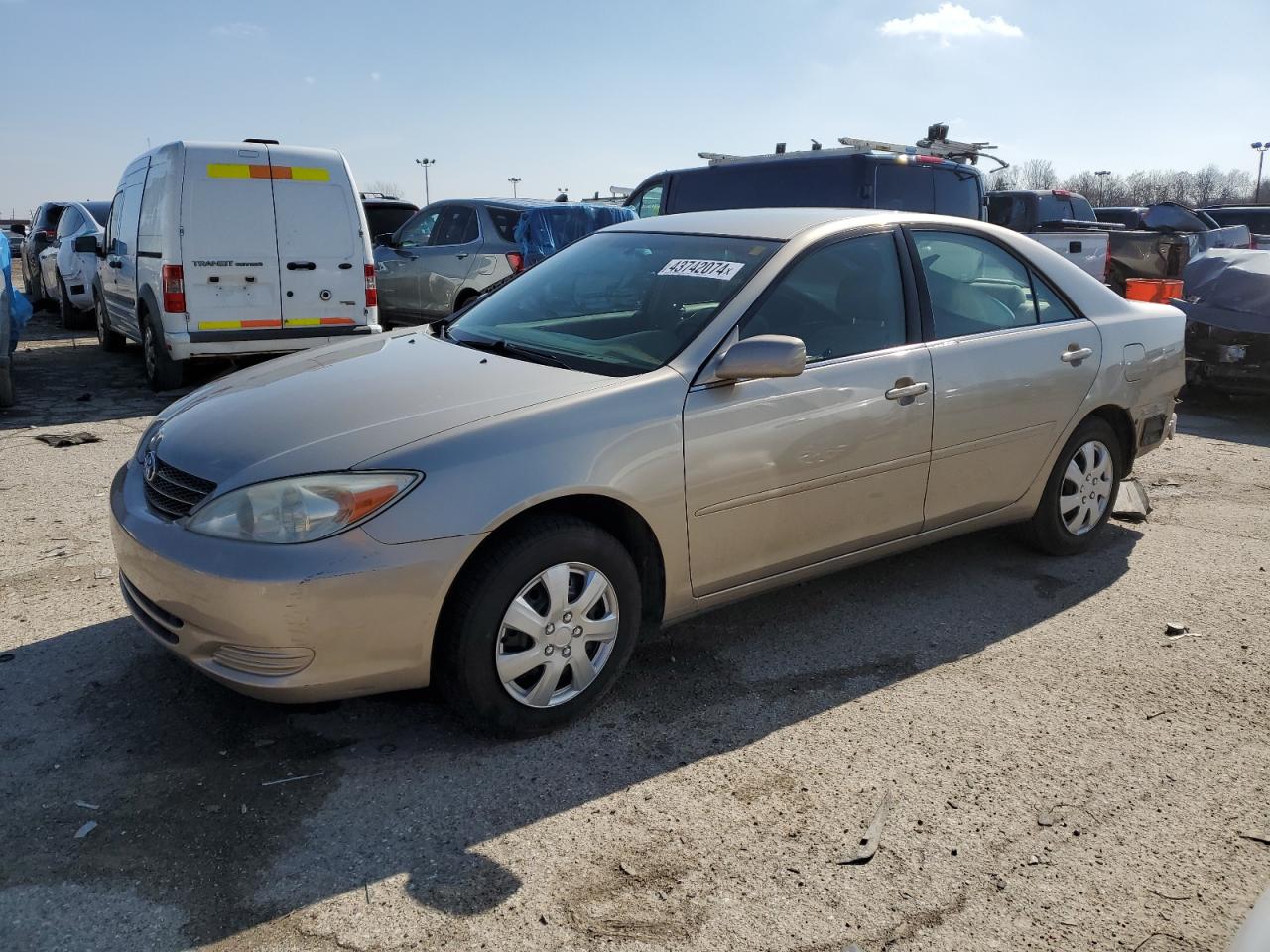 TOYOTA CAMRY 2002 4t1be32k02u634717