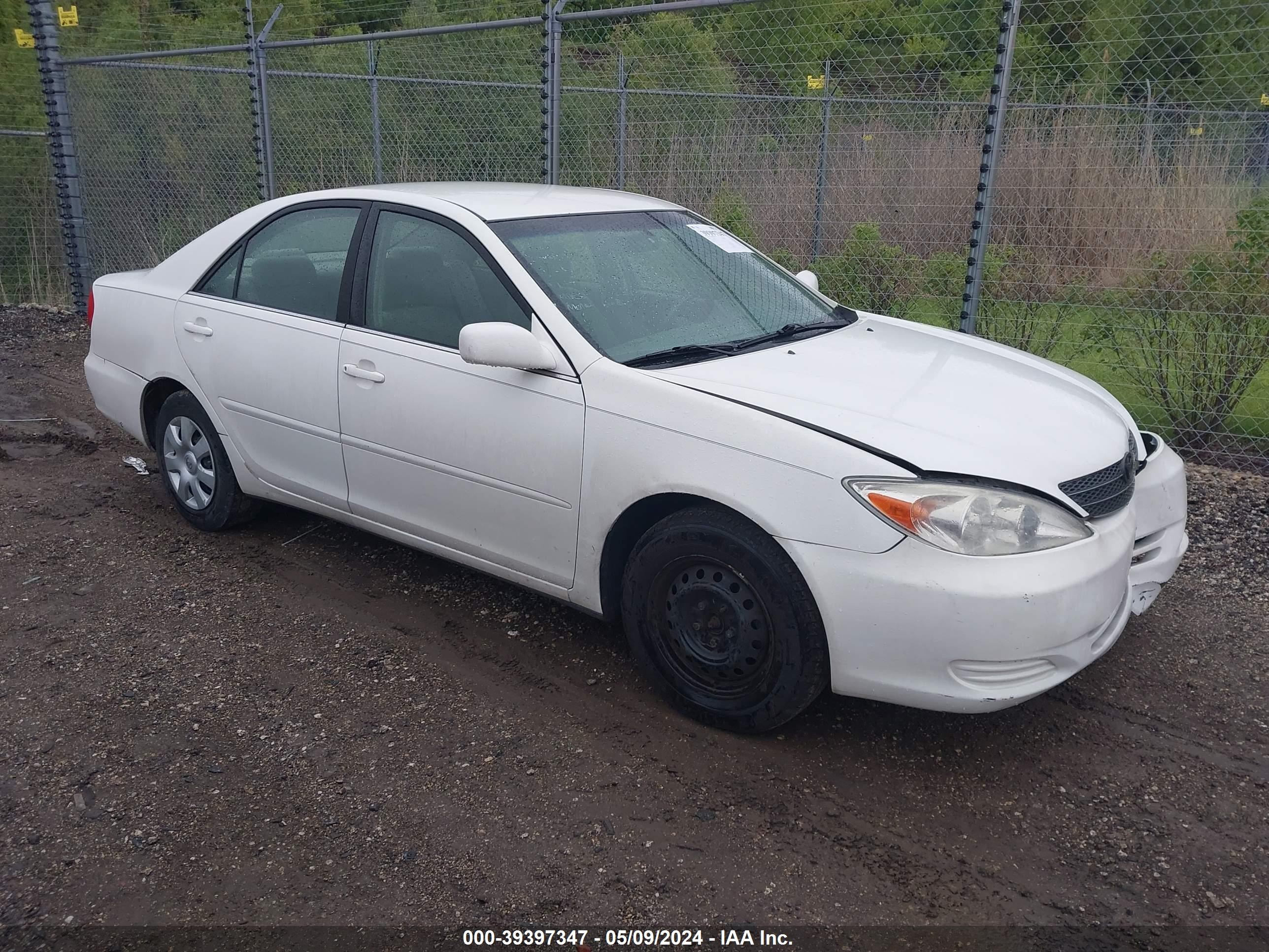 TOYOTA CAMRY 2003 4t1be32k03u122179