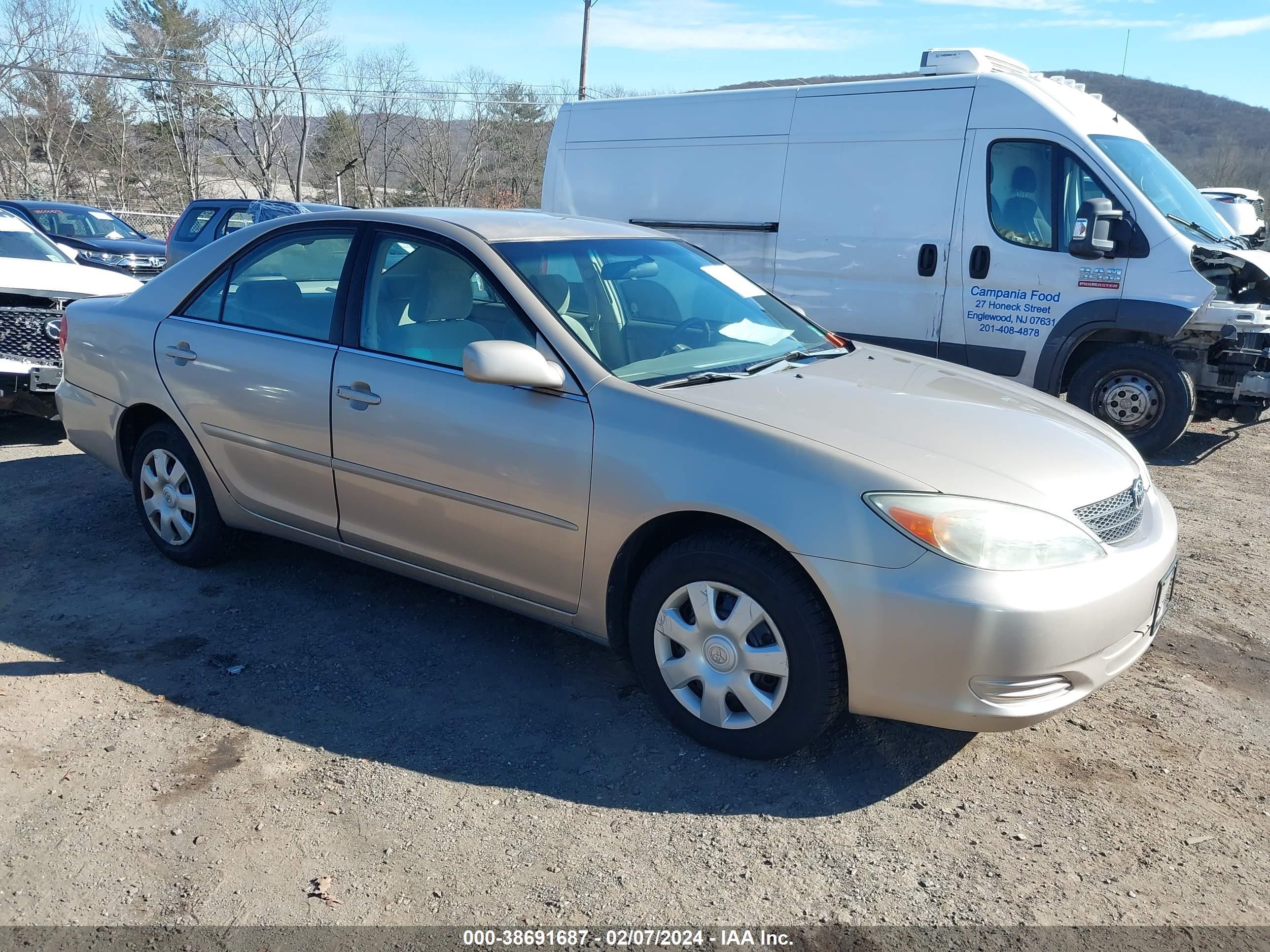 TOYOTA CAMRY 2003 4t1be32k03u156641