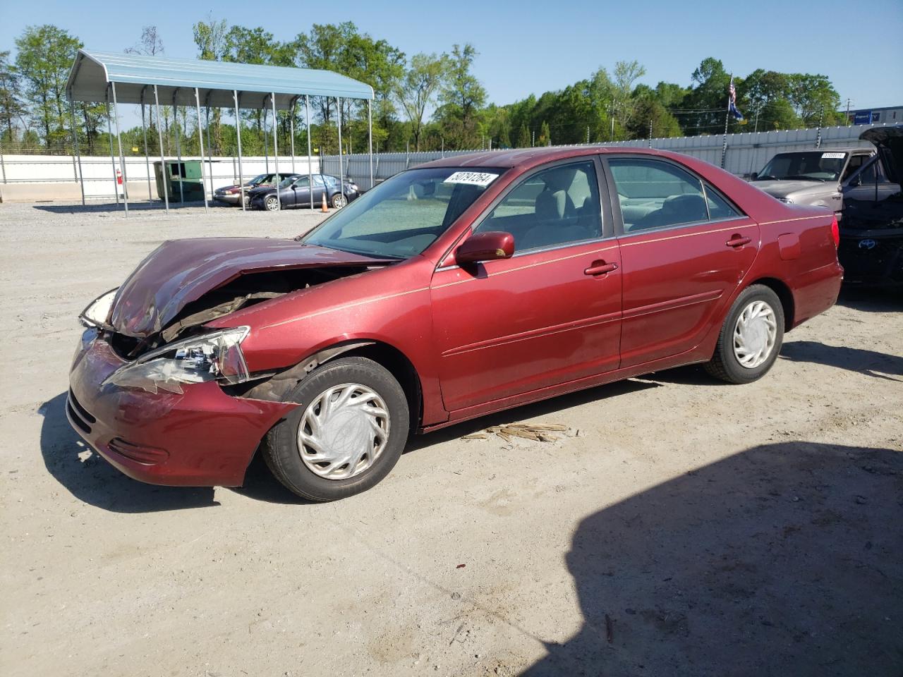 TOYOTA CAMRY 2003 4t1be32k03u186514