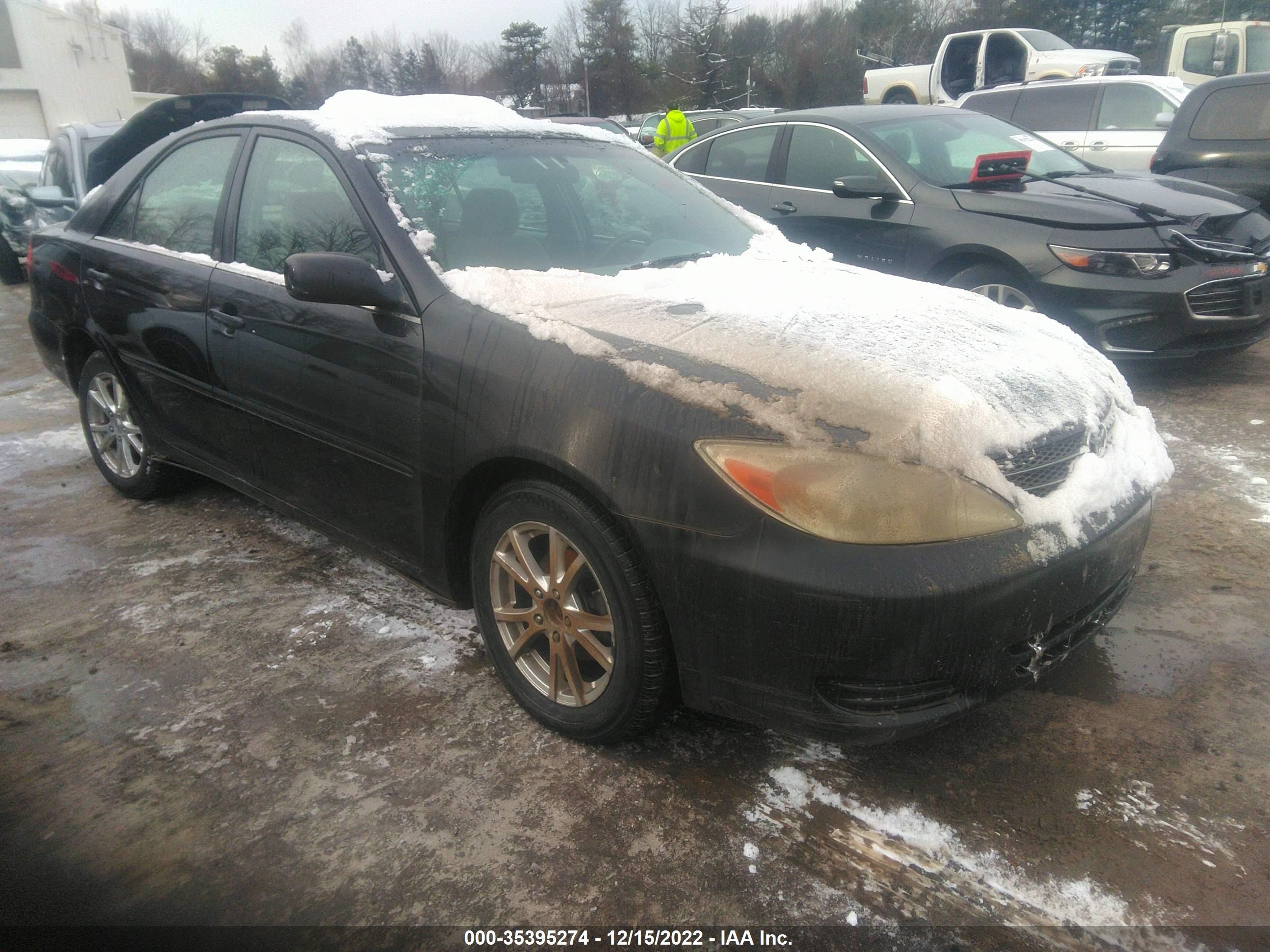 TOYOTA CAMRY 2003 4t1be32k03u188747