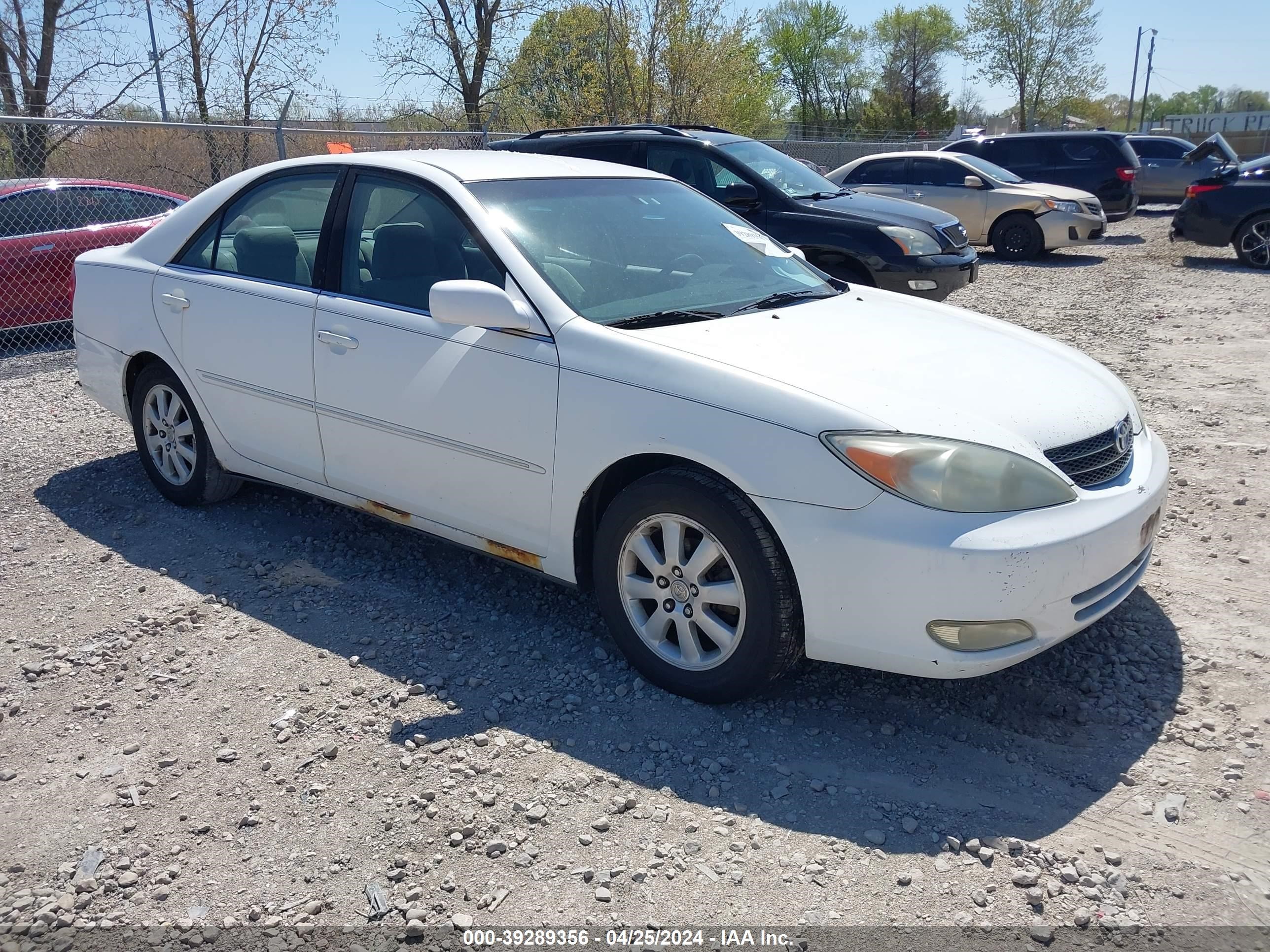 TOYOTA CAMRY 2003 4t1be32k03u195360