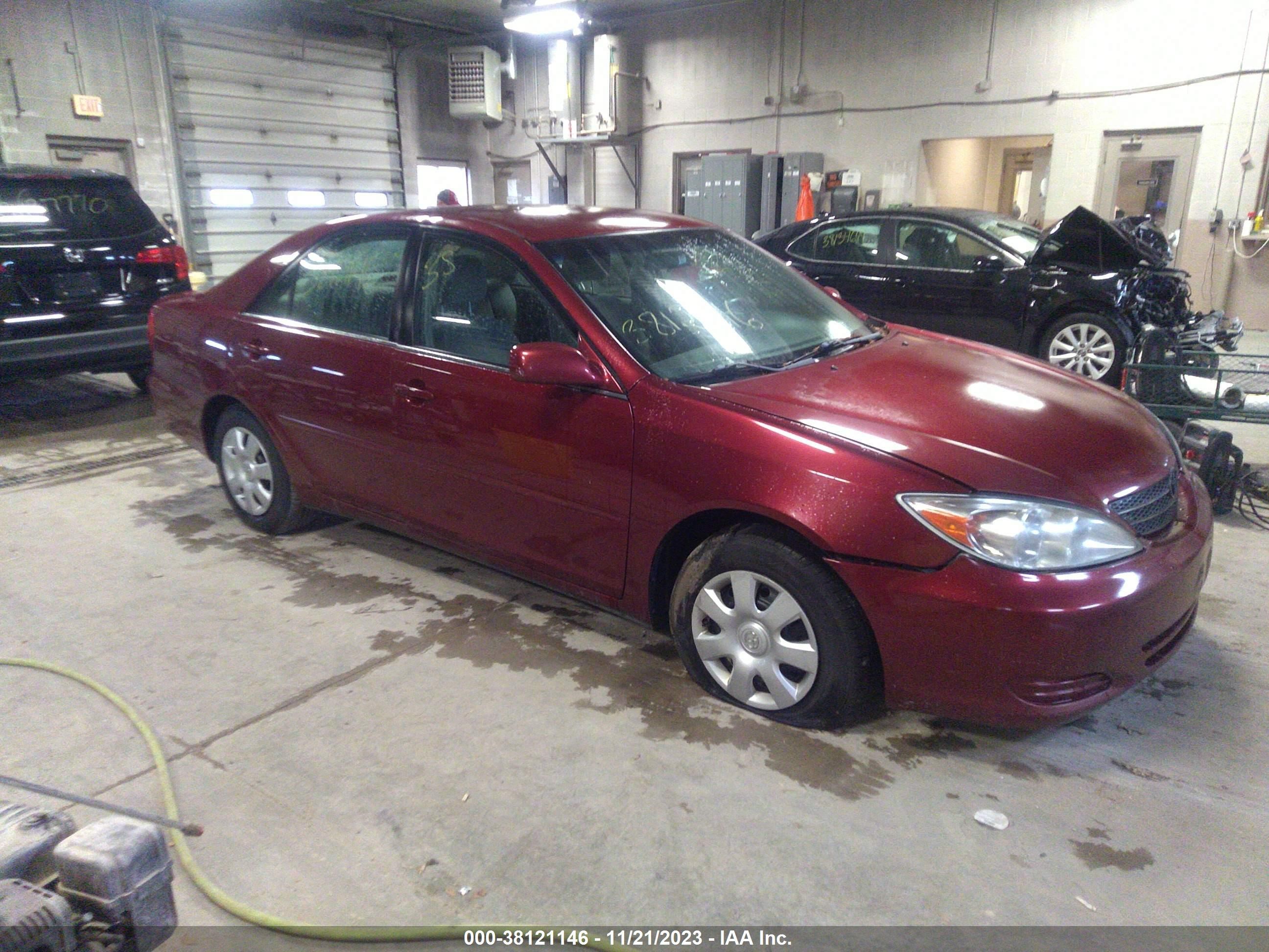 TOYOTA CAMRY 2003 4t1be32k03u198257