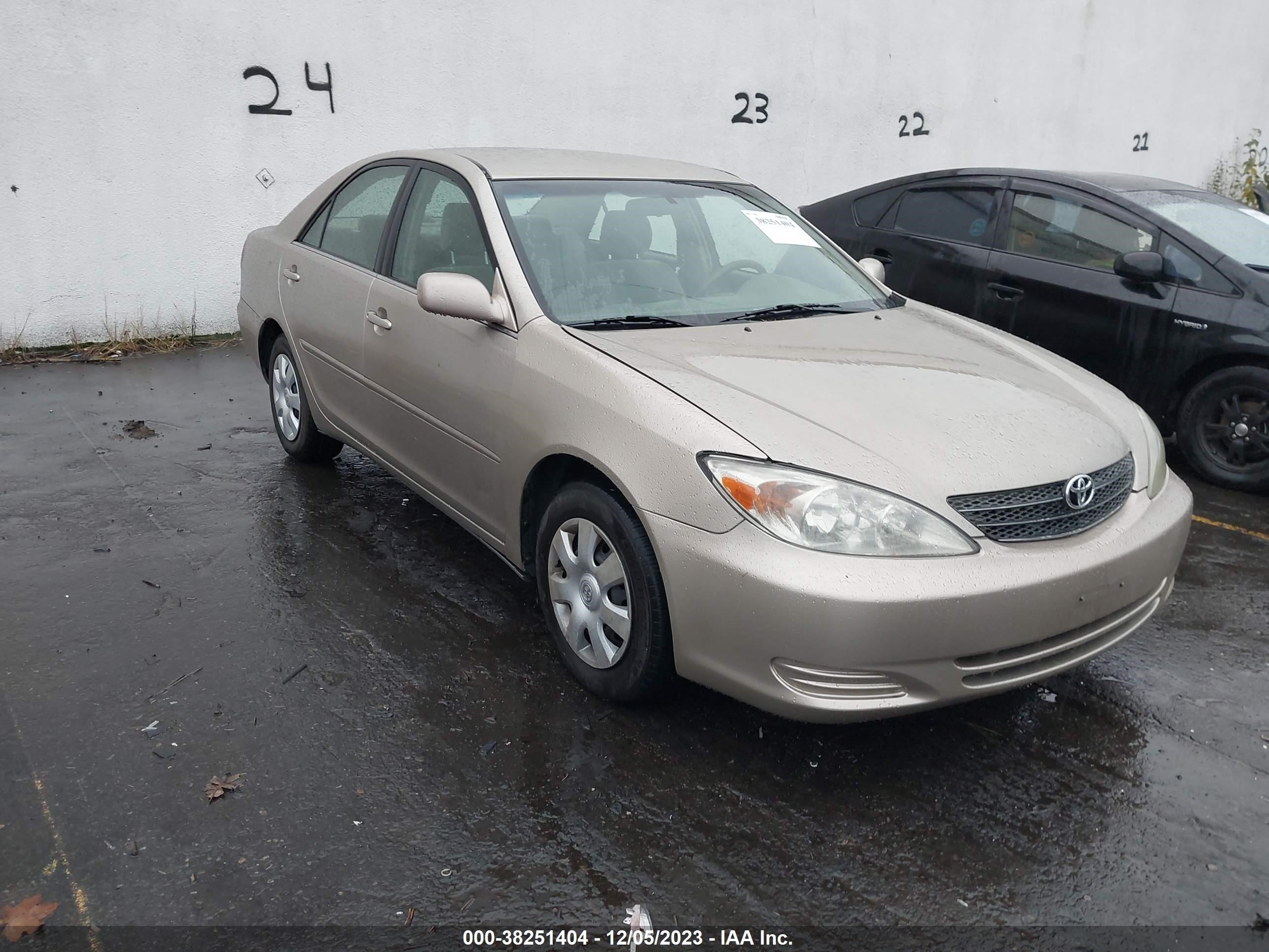 TOYOTA CAMRY 2003 4t1be32k03u769858