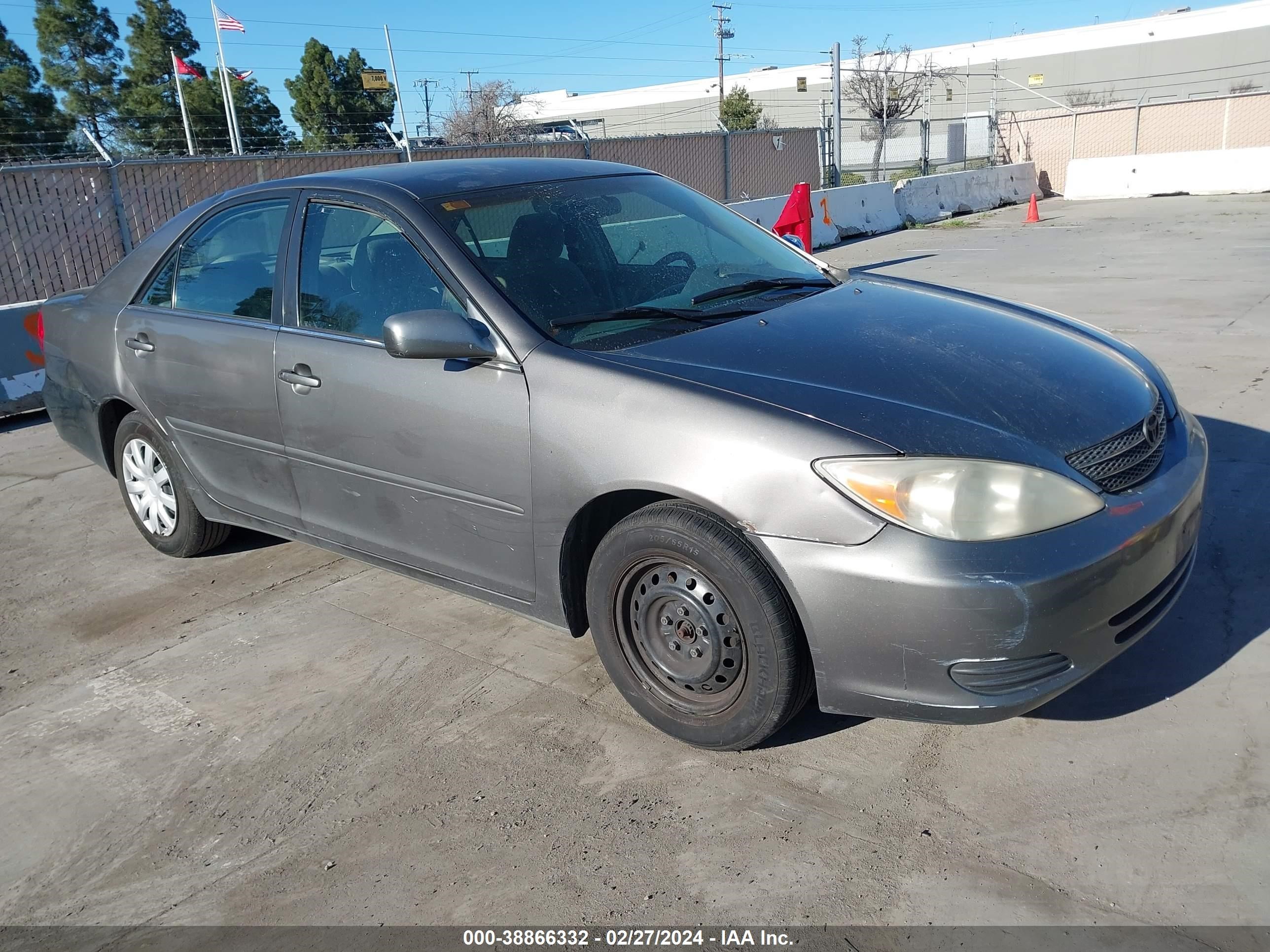 TOYOTA CAMRY 2003 4t1be32k03u769925