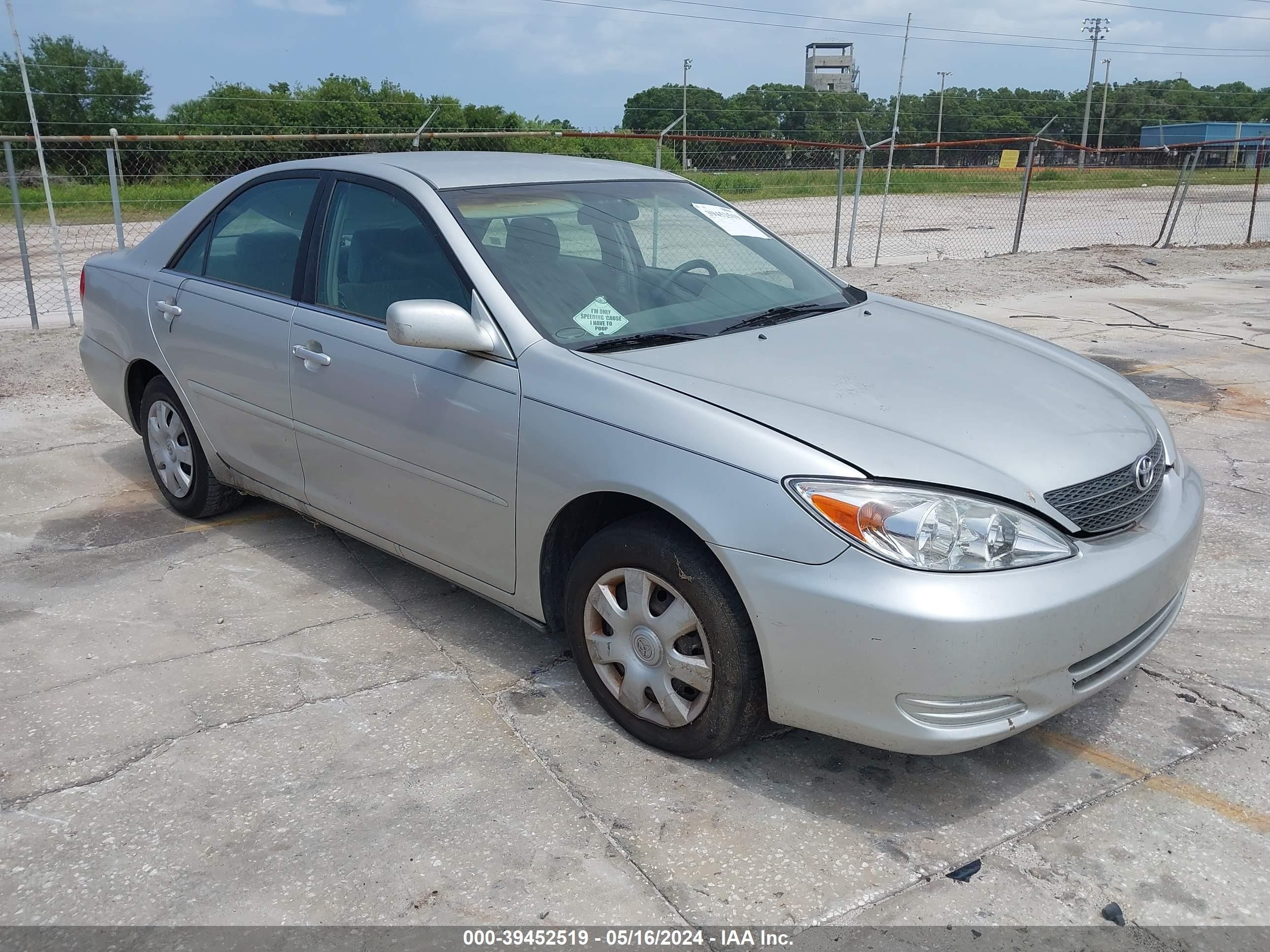 TOYOTA CAMRY 2004 4t1be32k04u910607