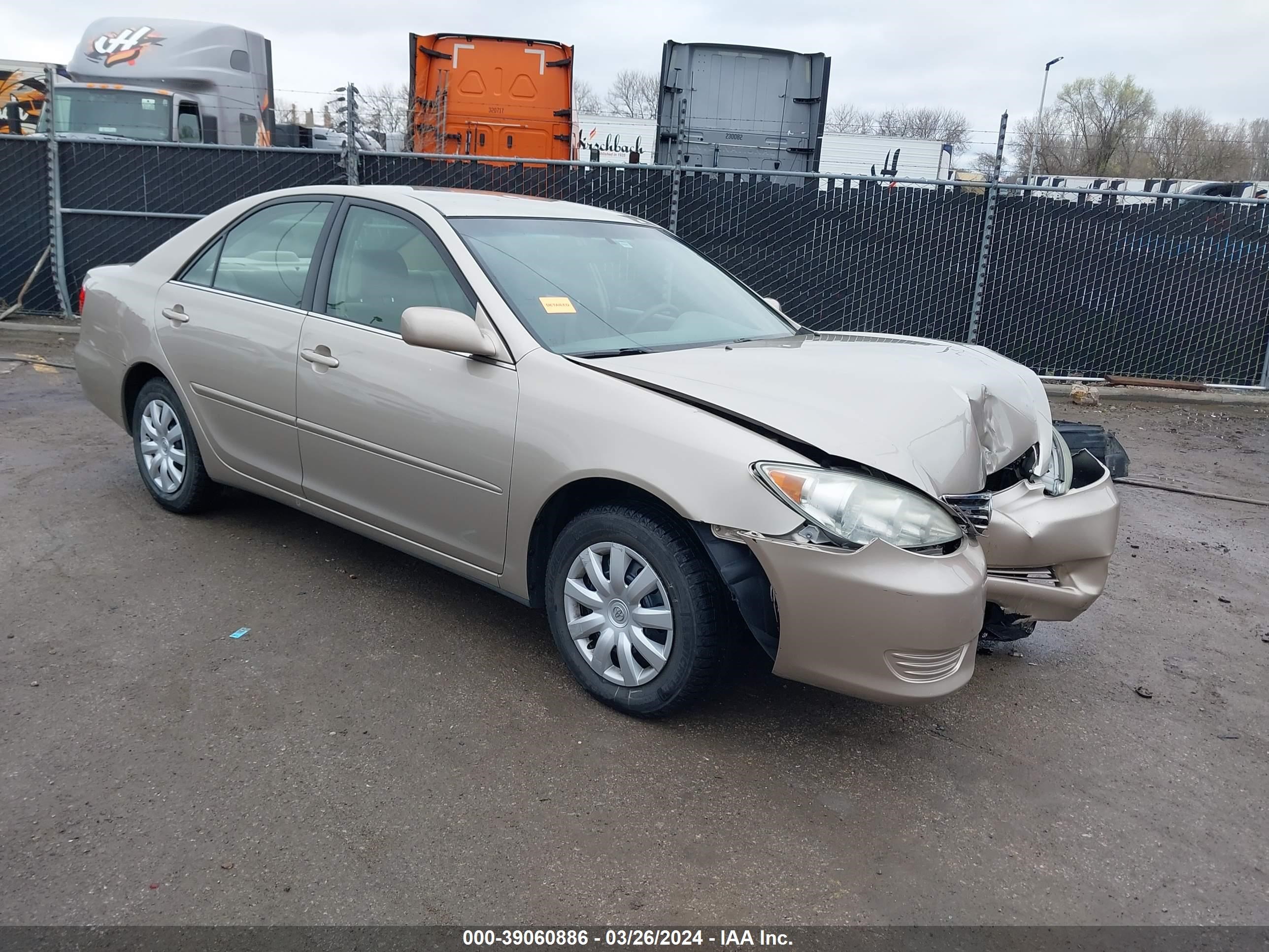 TOYOTA CAMRY 2005 4t1be32k05u098369