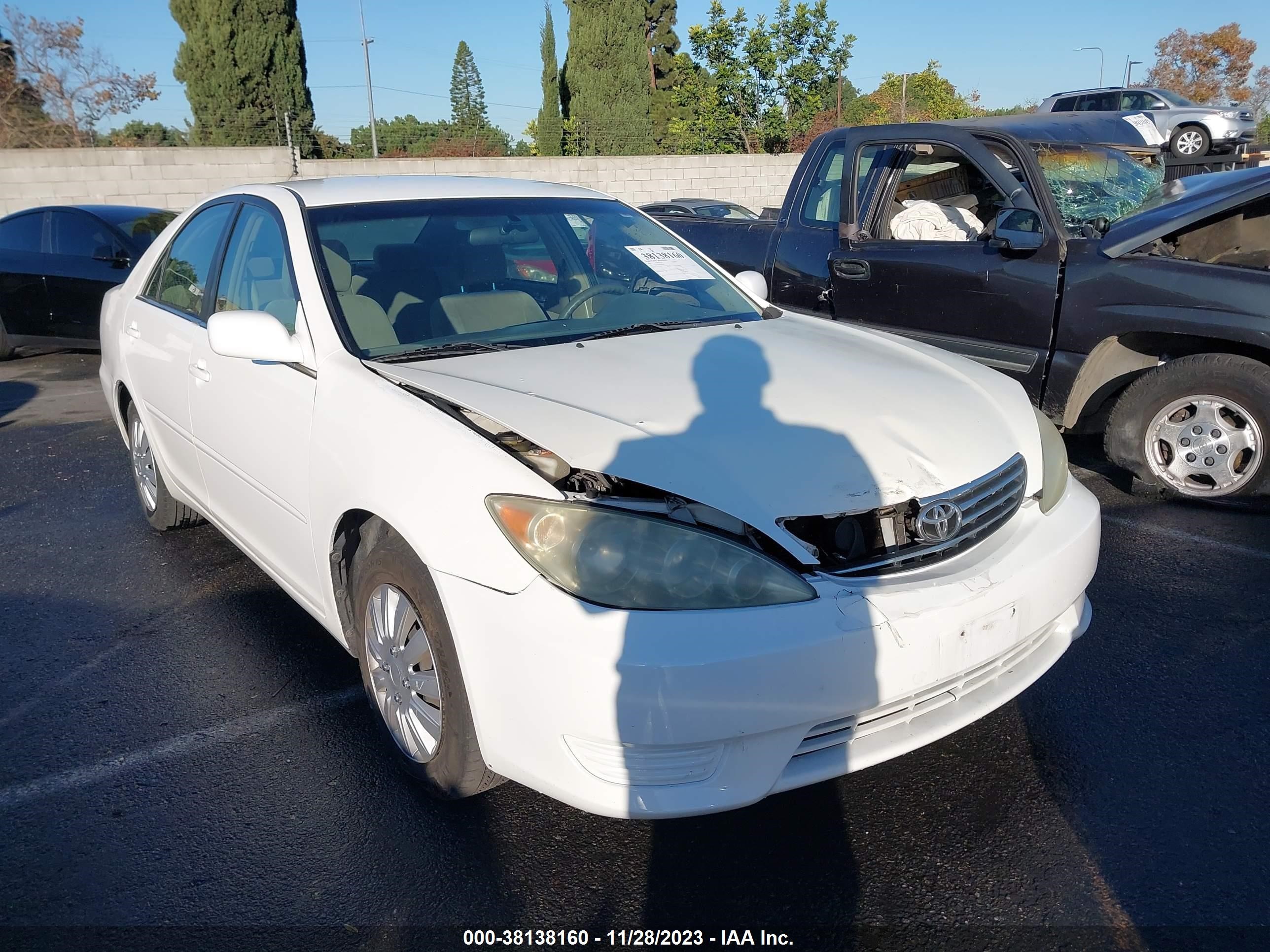 TOYOTA CAMRY 2005 4t1be32k05u415387