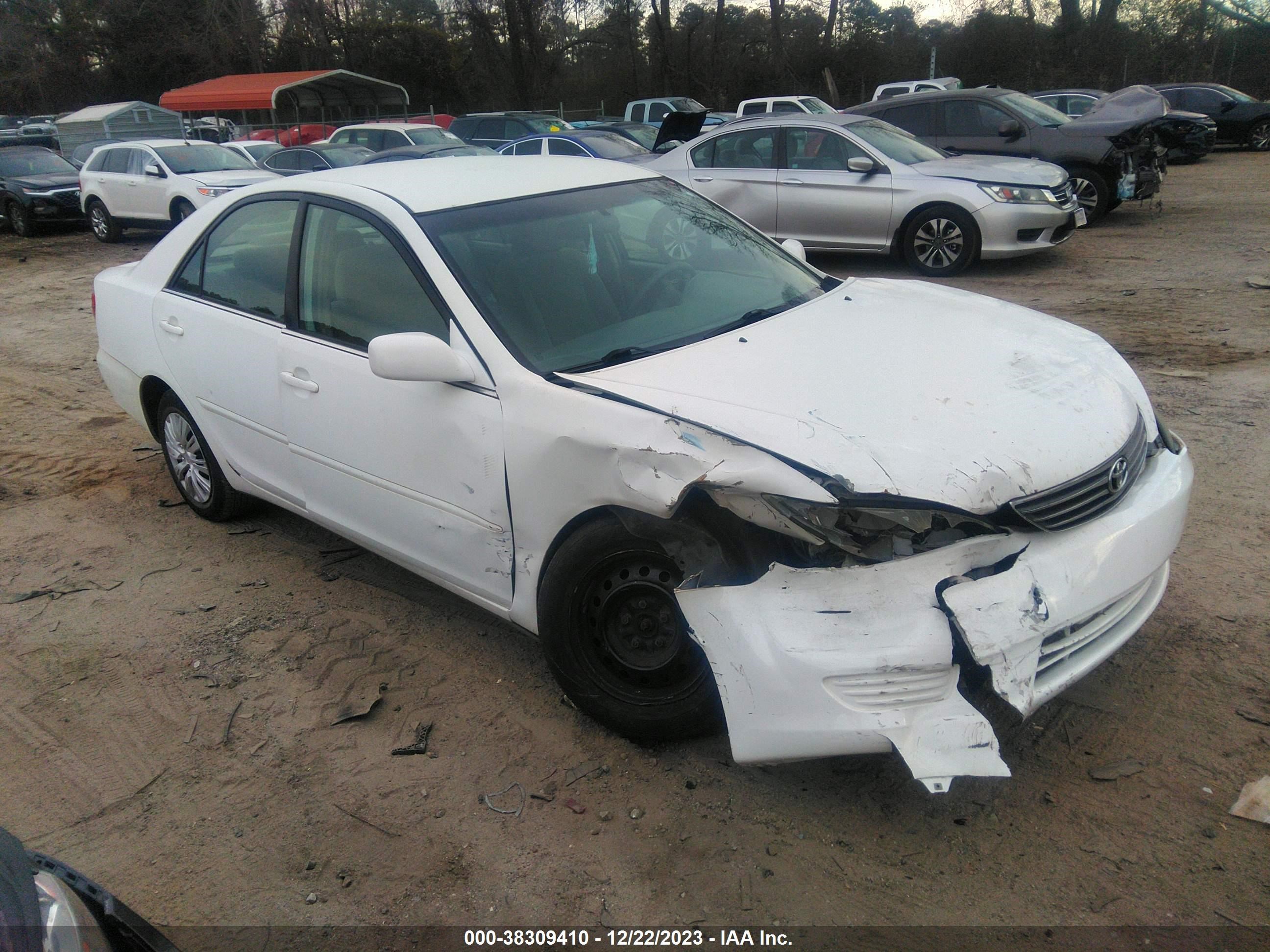 TOYOTA CAMRY 2005 4t1be32k05u432738