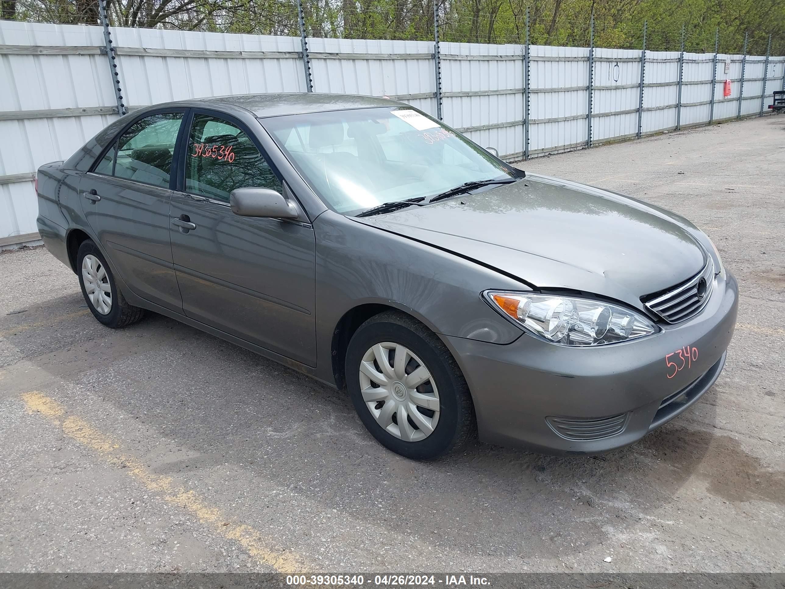 TOYOTA CAMRY 2005 4t1be32k05u556296