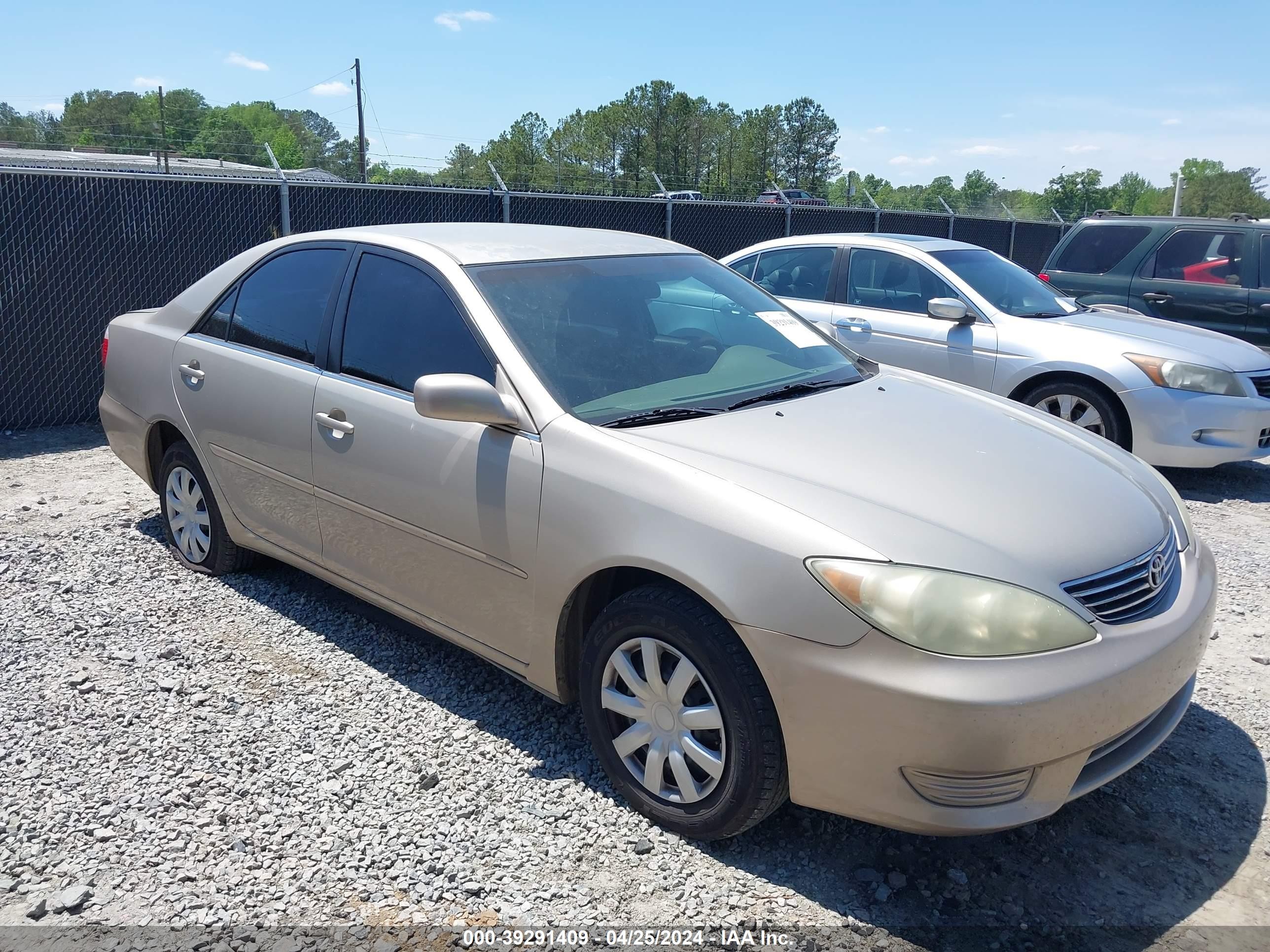 TOYOTA CAMRY 2005 4t1be32k05u574877