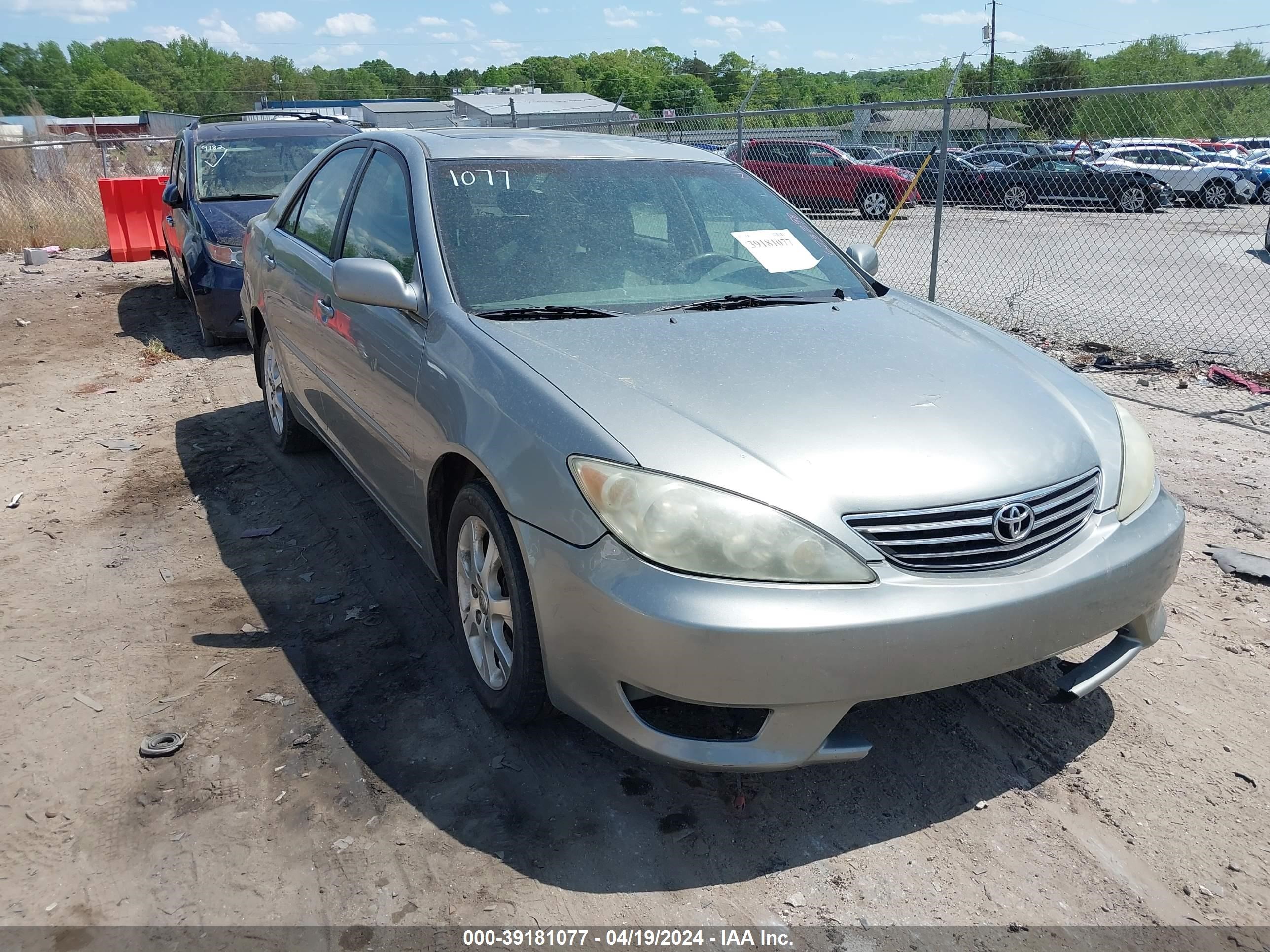 TOYOTA CAMRY 2005 4t1be32k05u623298