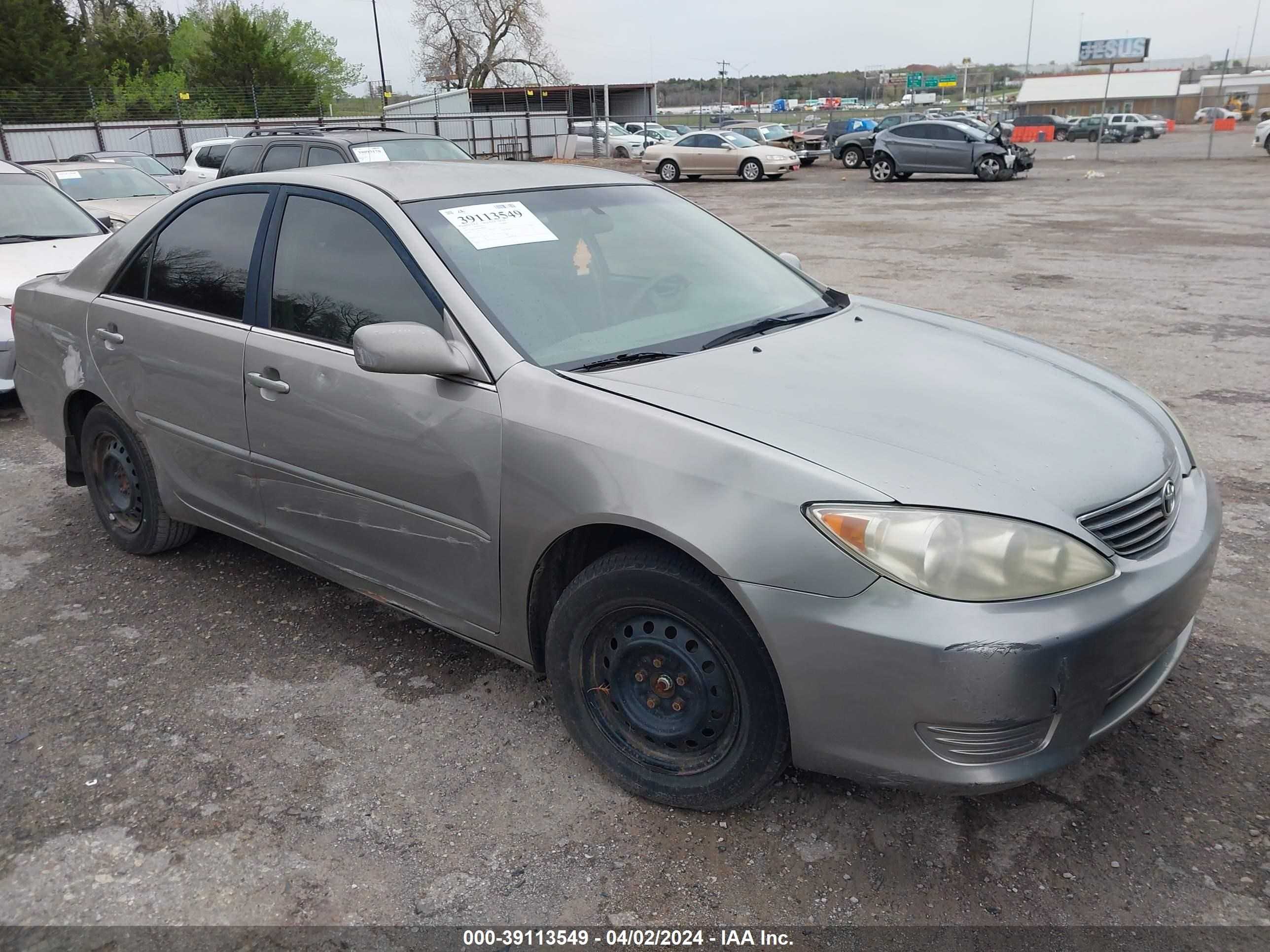 TOYOTA CAMRY 2005 4t1be32k05u950266