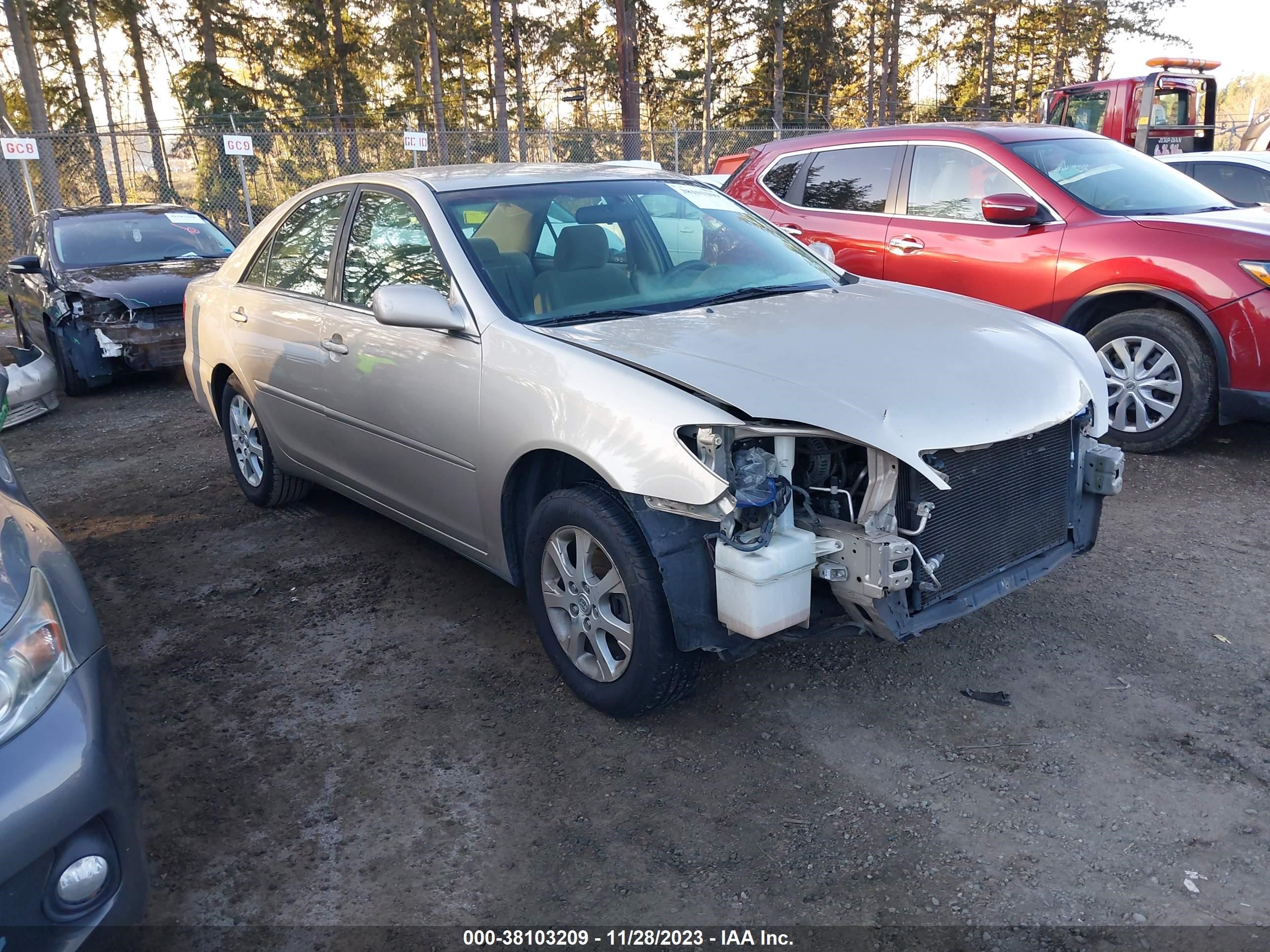 TOYOTA CAMRY 2005 4t1be32k05u989701