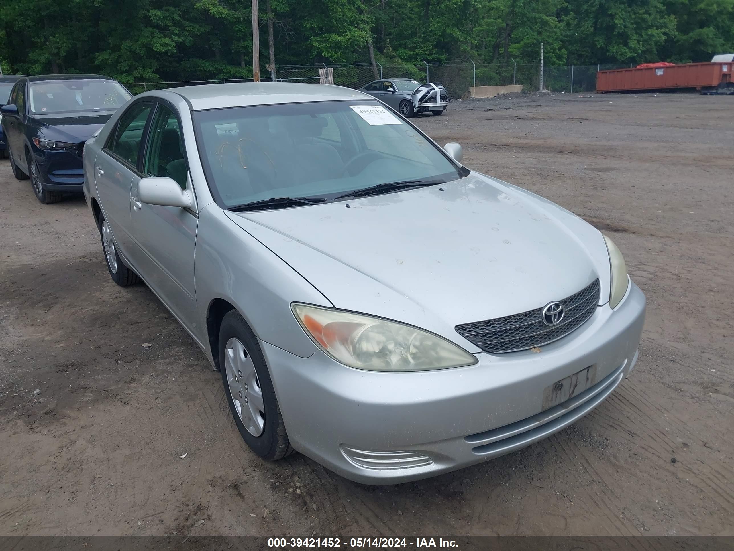 TOYOTA CAMRY 2002 4t1be32k12u059270