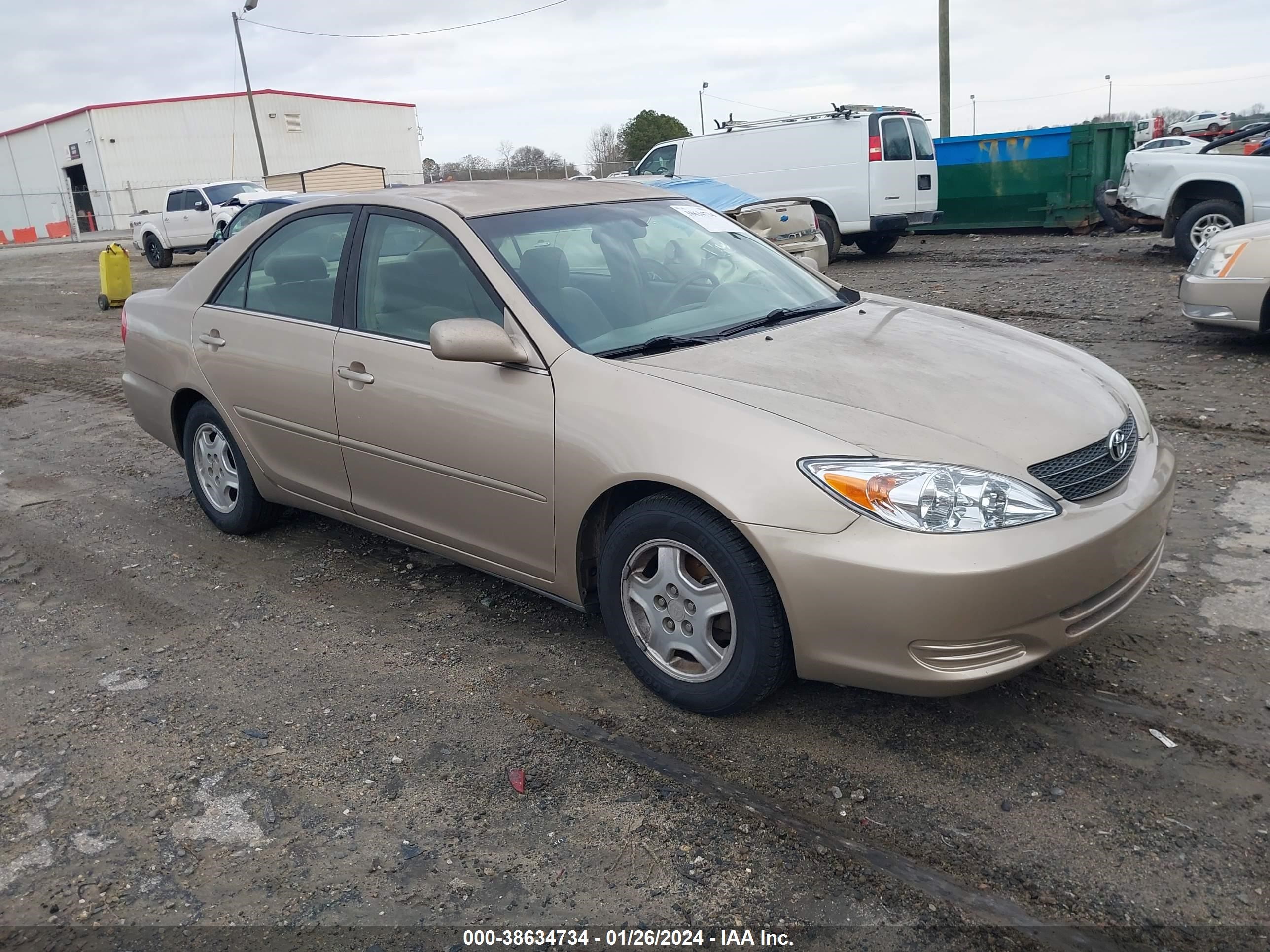 TOYOTA CAMRY 2003 4t1be32k13u147737