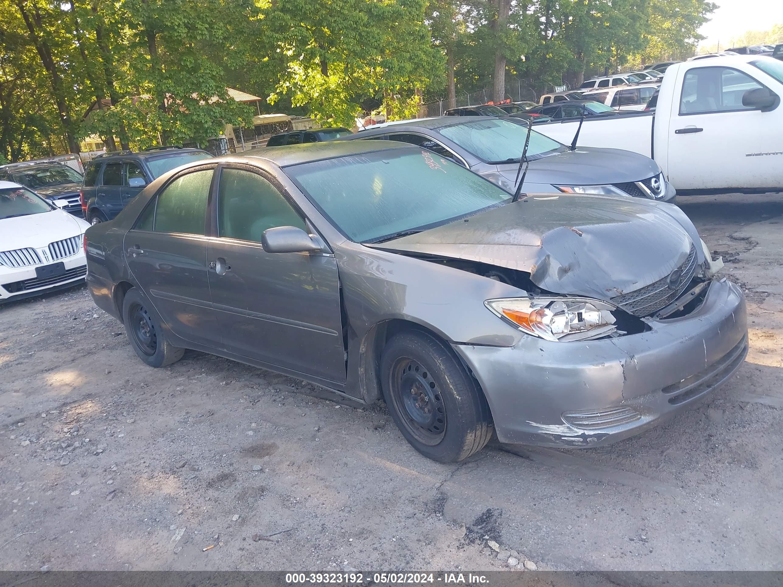 TOYOTA CAMRY 2003 4t1be32k13u741552