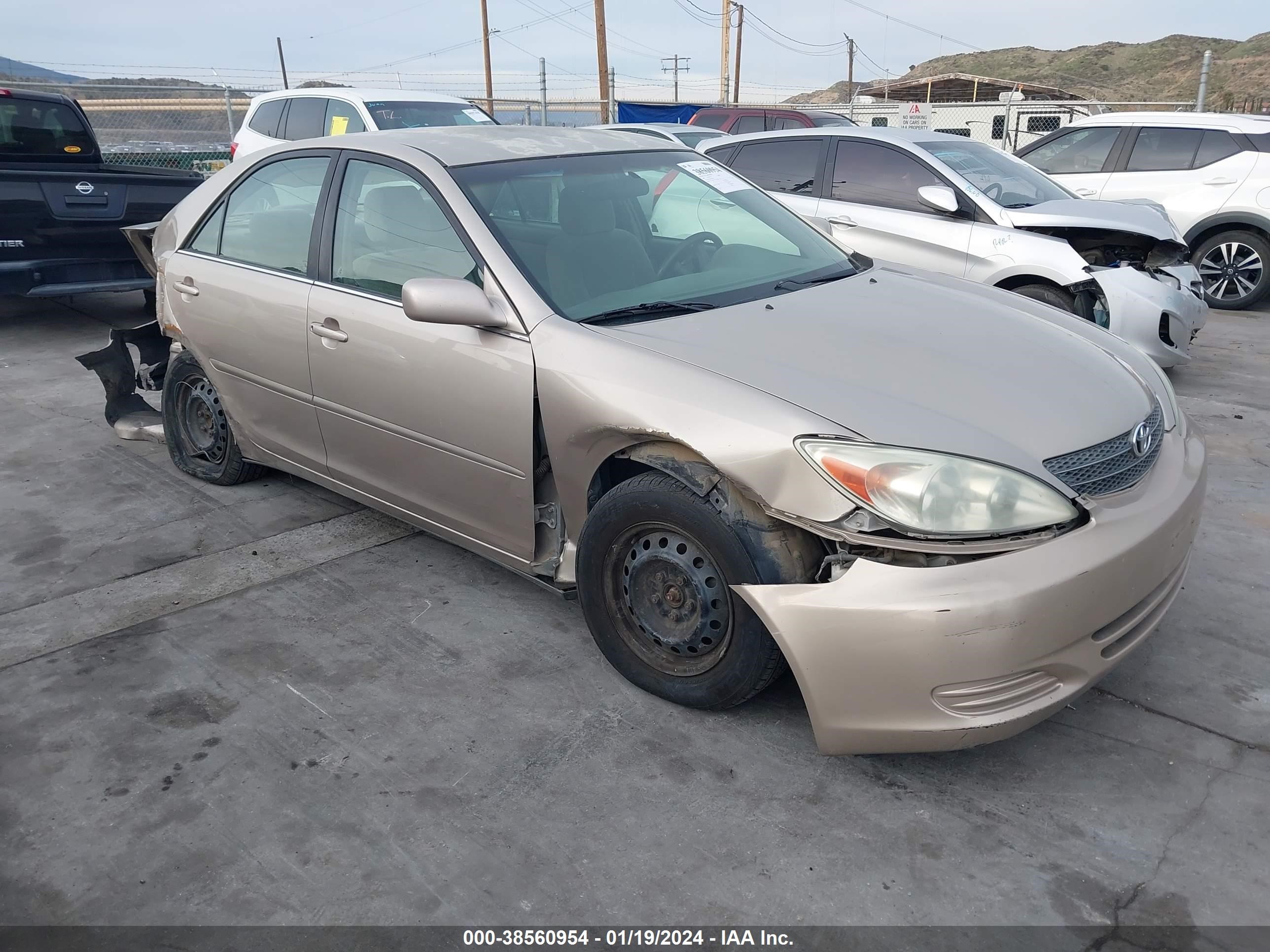 TOYOTA CAMRY 2004 4t1be32k14u261433