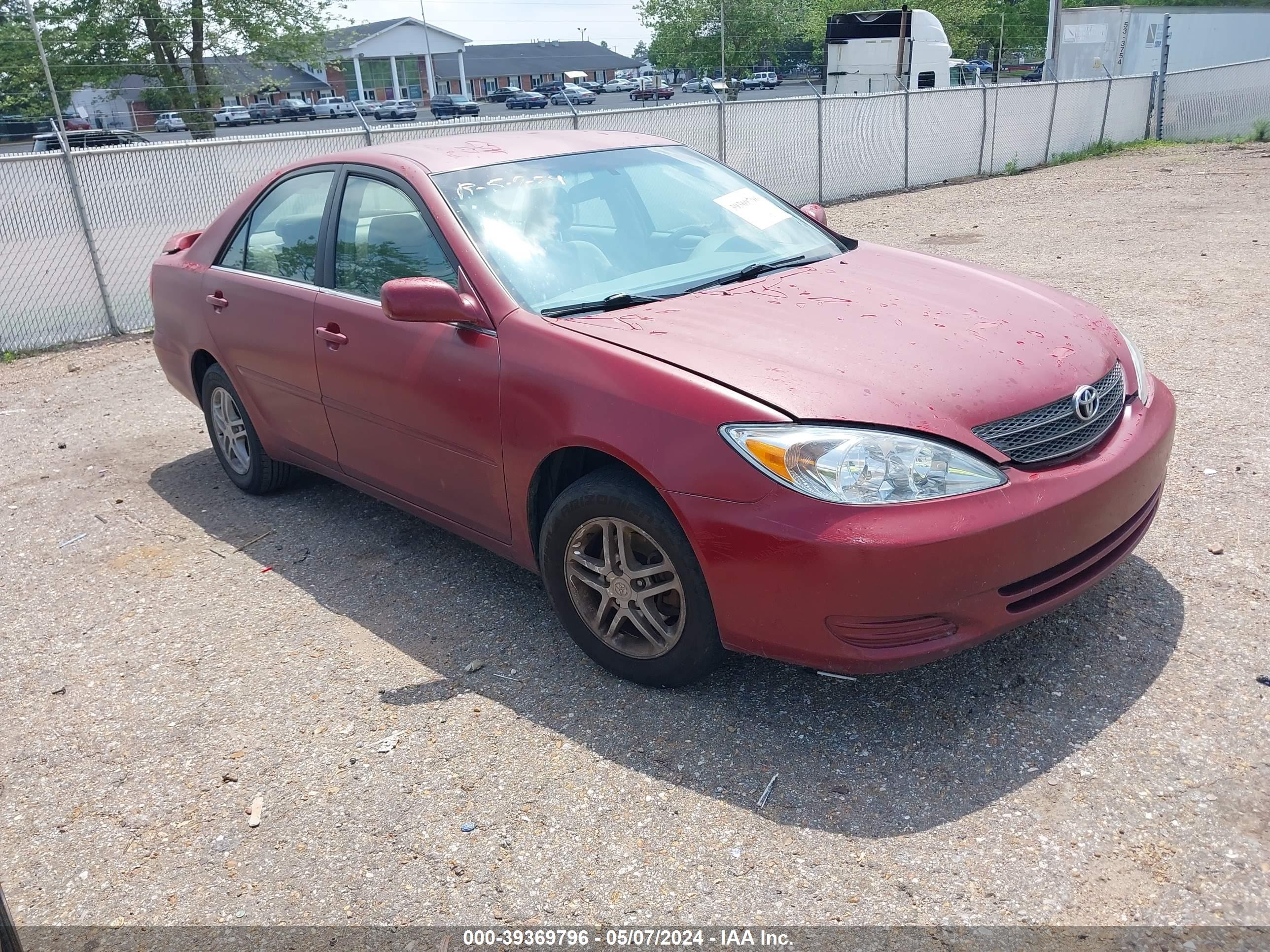 TOYOTA CAMRY 2004 4t1be32k14u367137