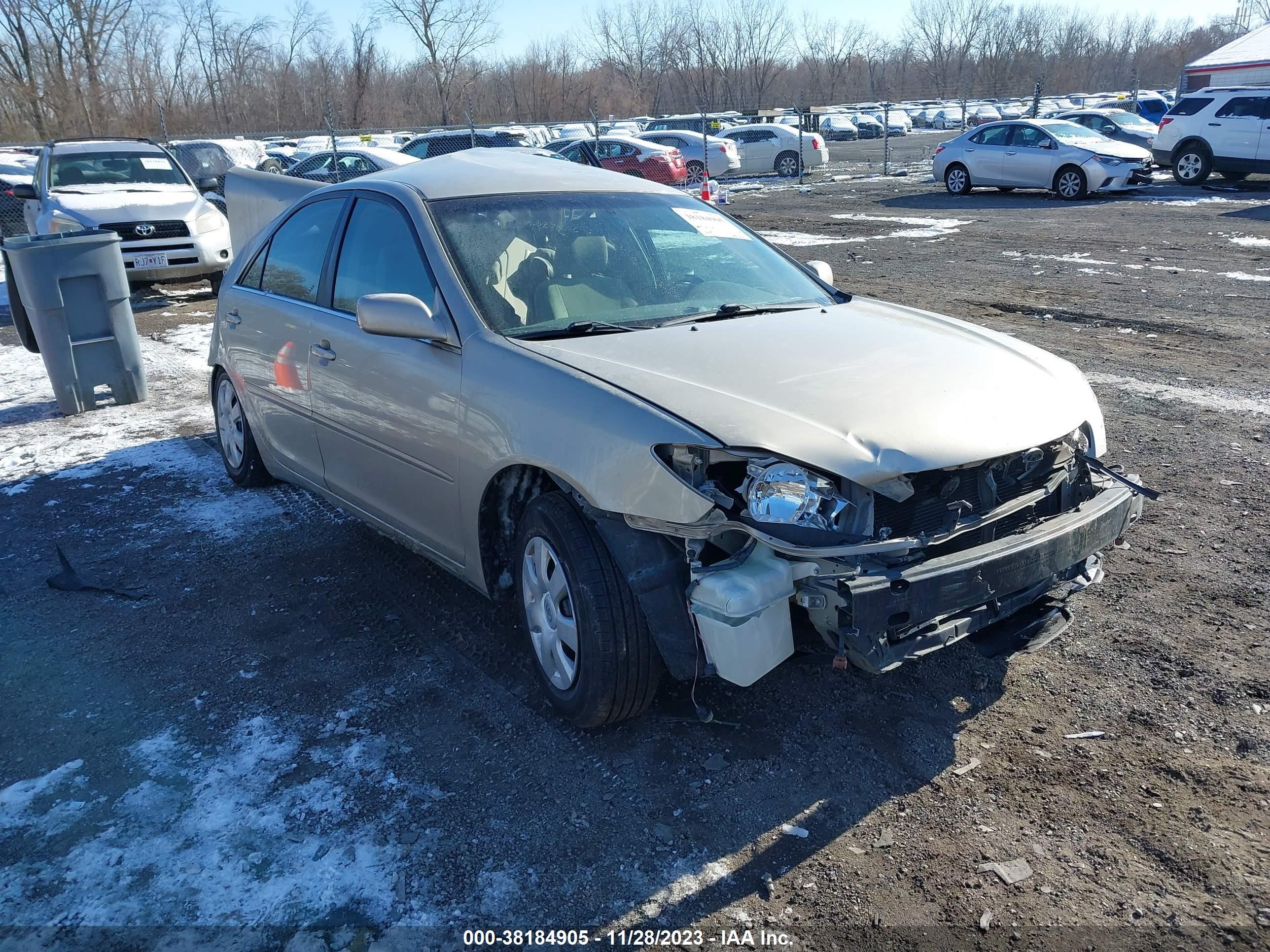 TOYOTA CAMRY 2004 4t1be32k14u373388