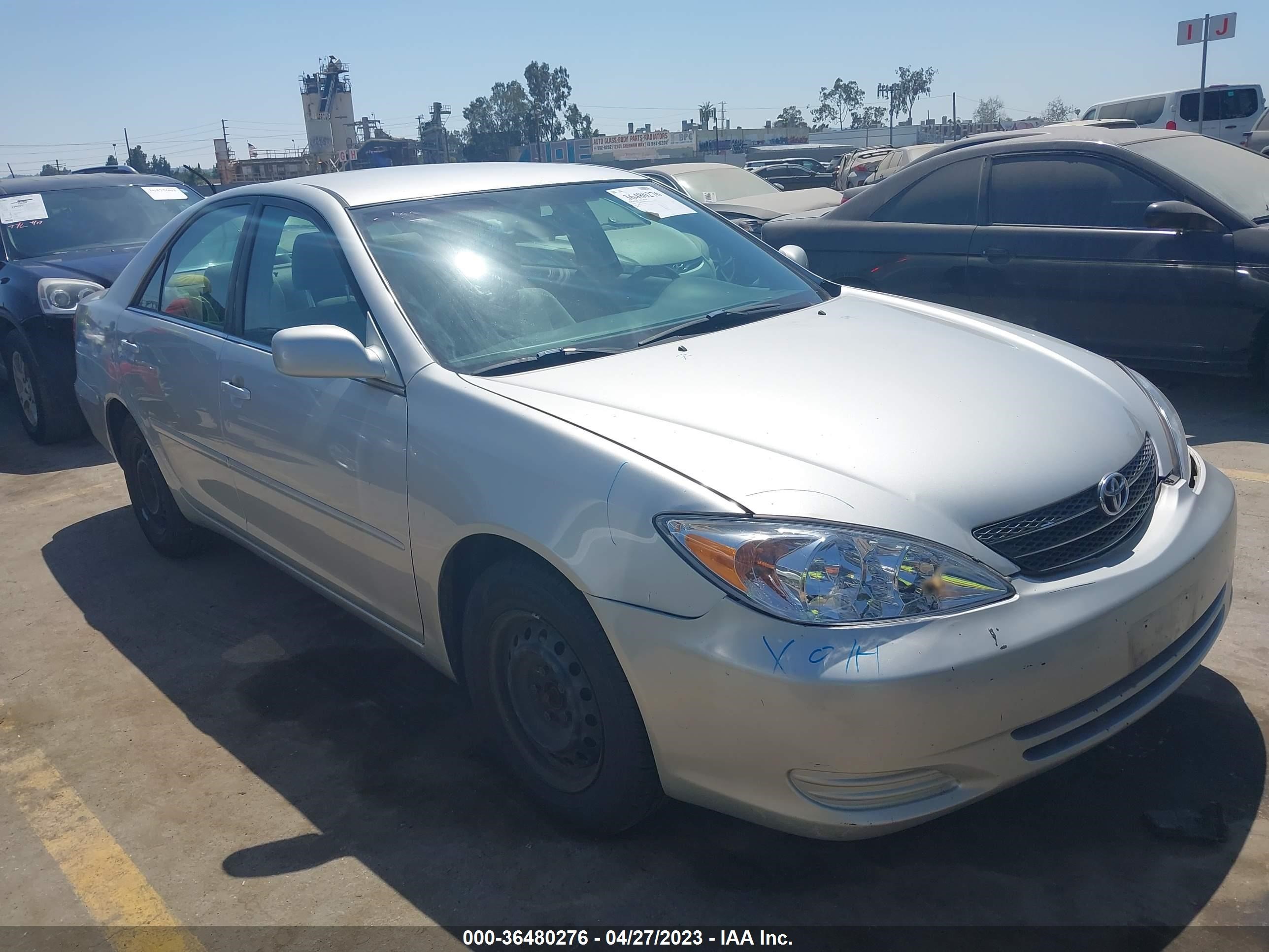 TOYOTA CAMRY 2004 4t1be32k14u865662