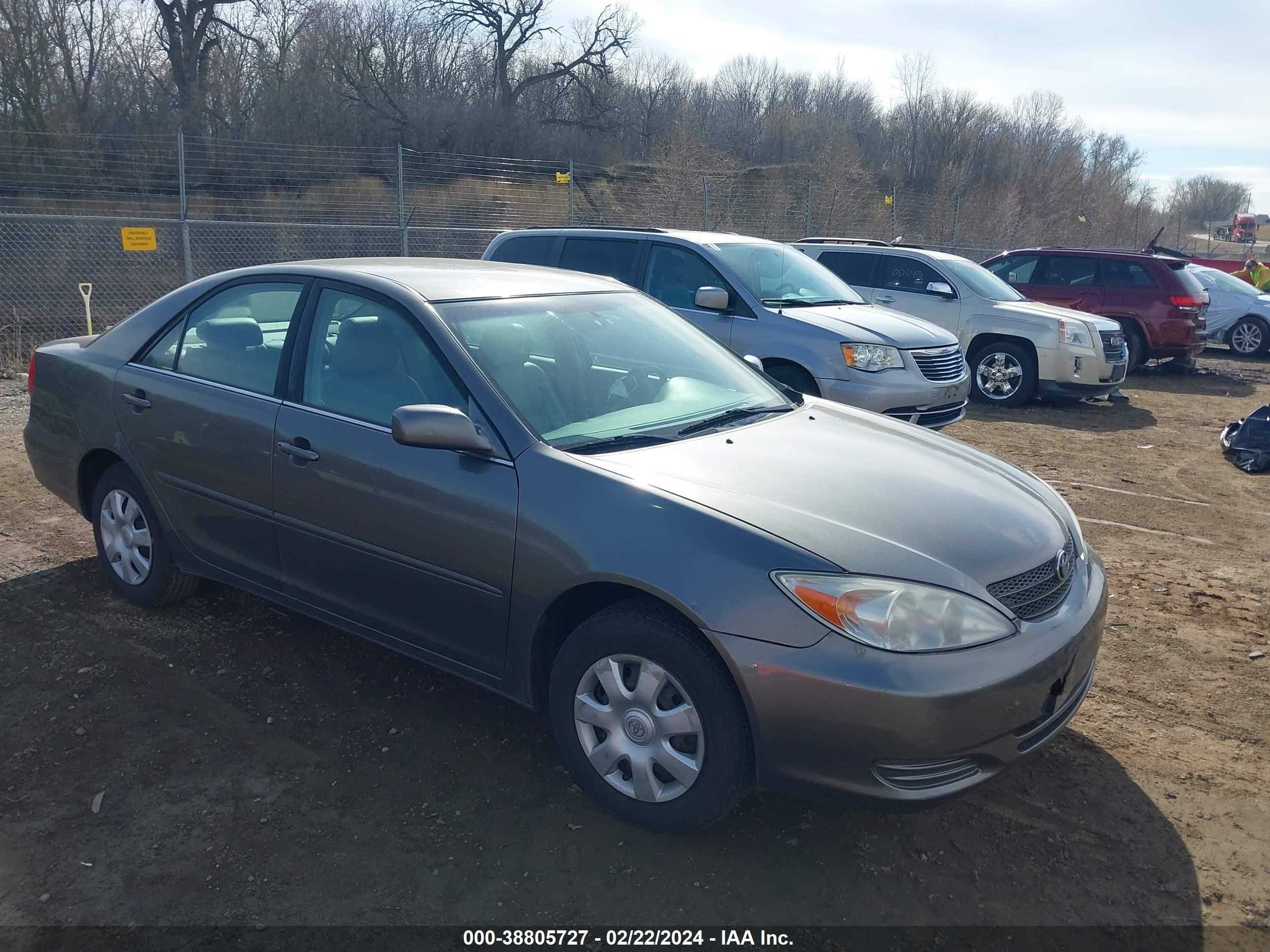 TOYOTA CAMRY 2004 4t1be32k14u899259