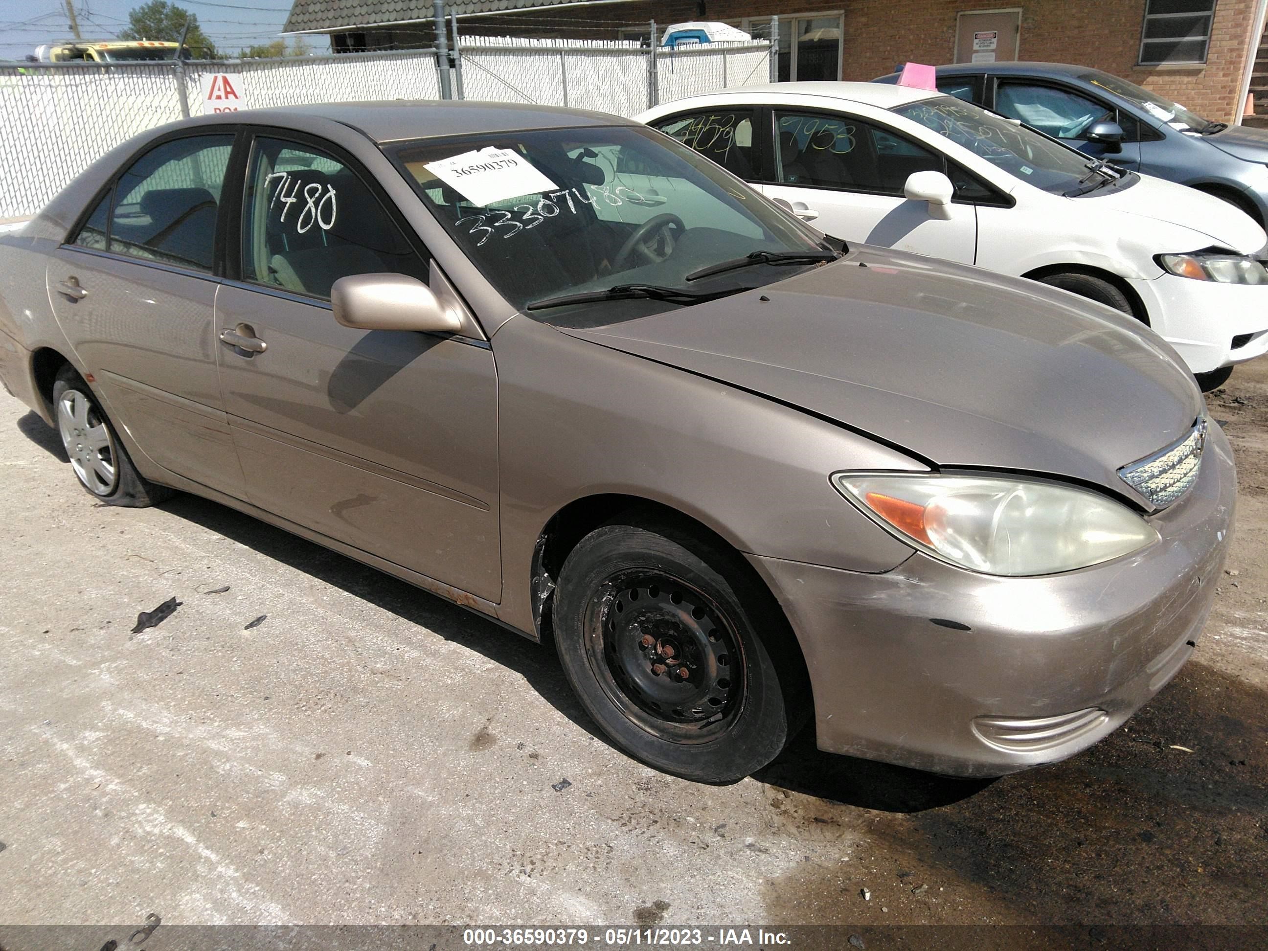 TOYOTA CAMRY 2004 4t1be32k14u902497