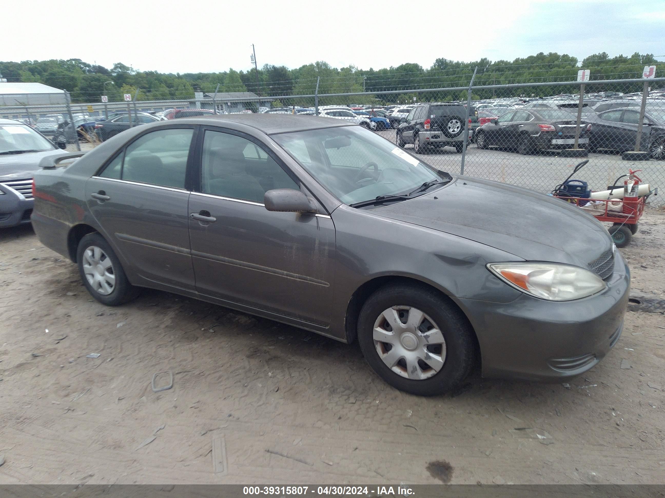 TOYOTA CAMRY 2004 4t1be32k14u913905