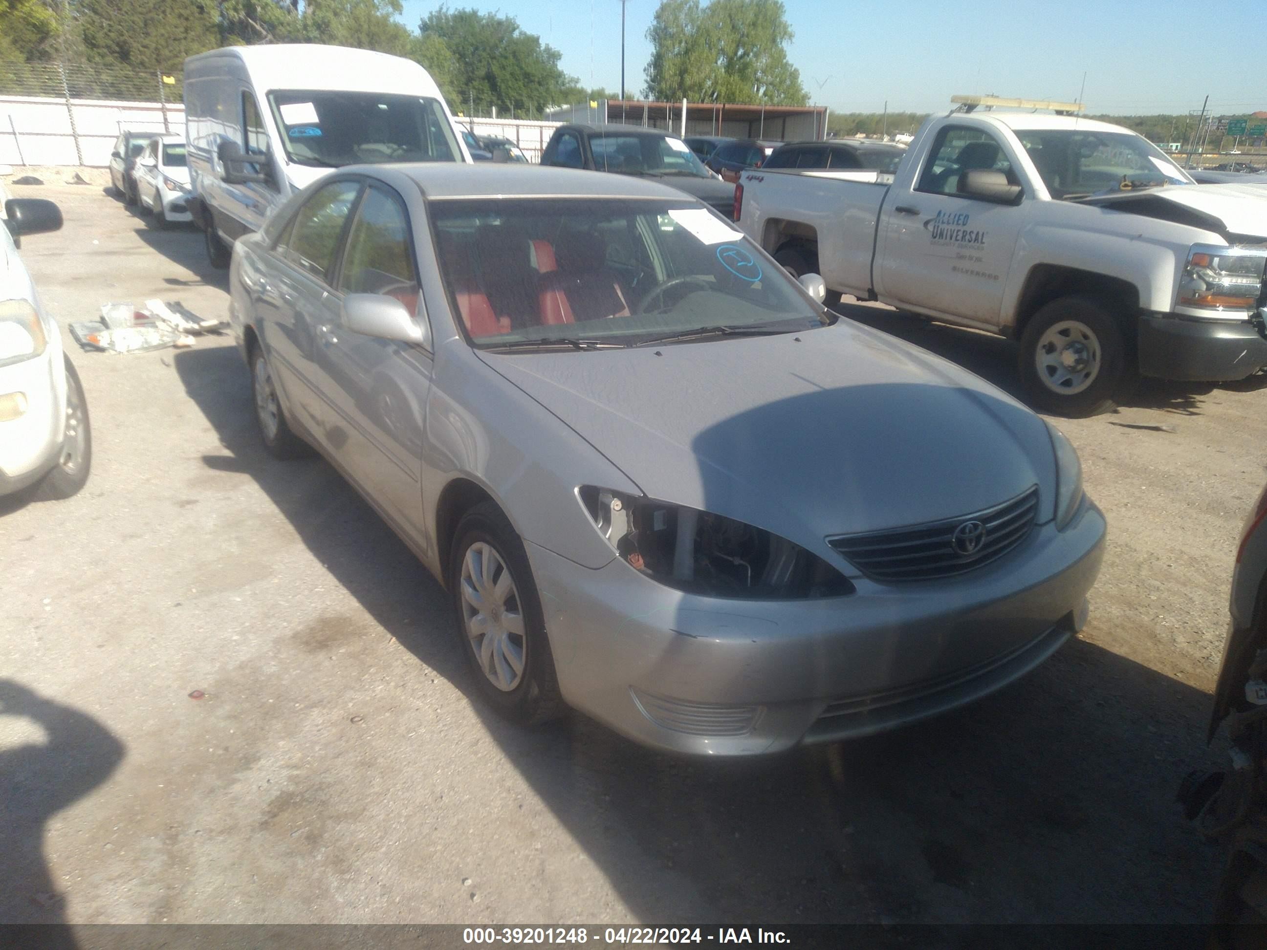 TOYOTA CAMRY 2005 4t1be32k15u052162