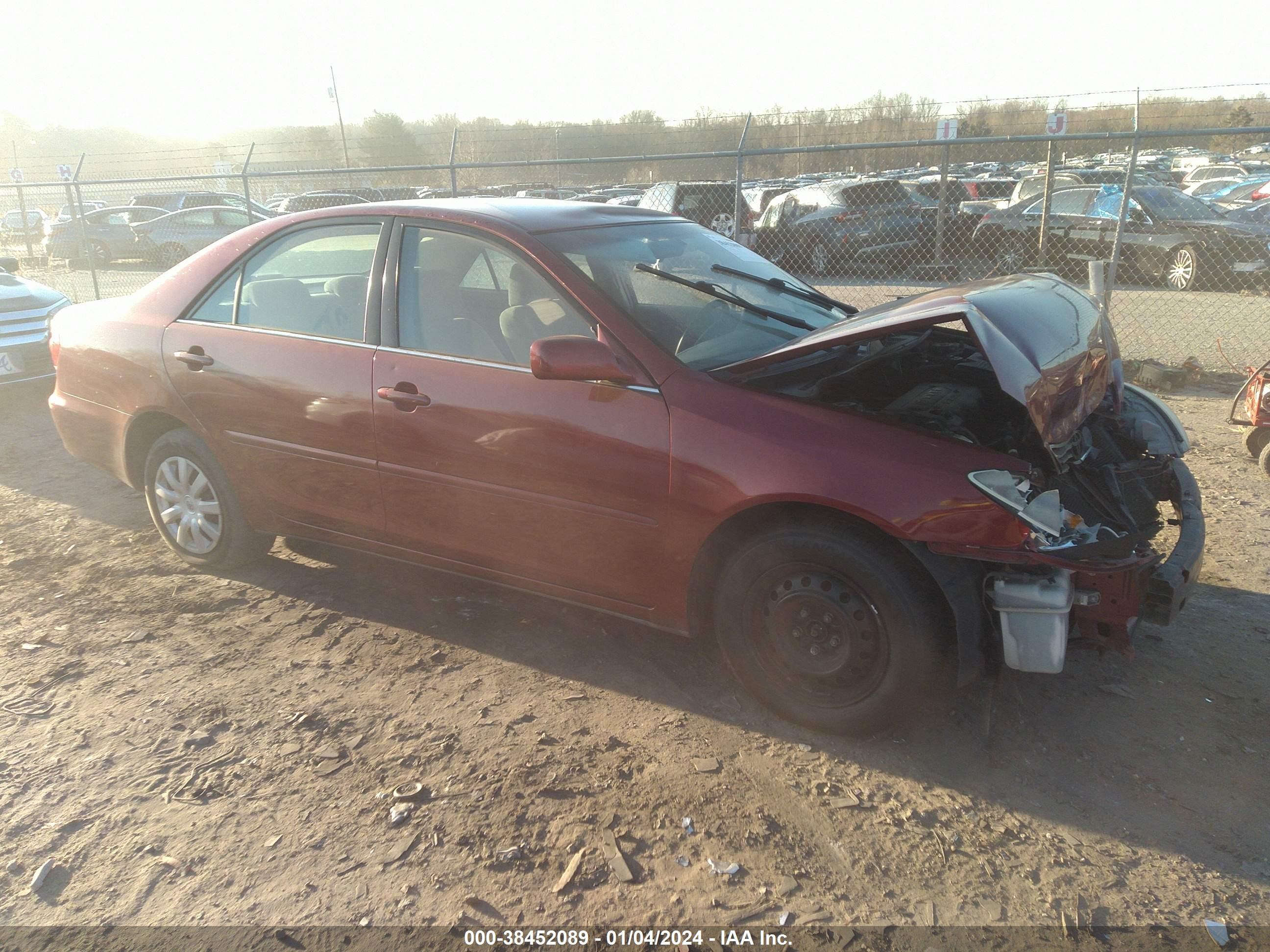 TOYOTA CAMRY 2005 4t1be32k15u100064