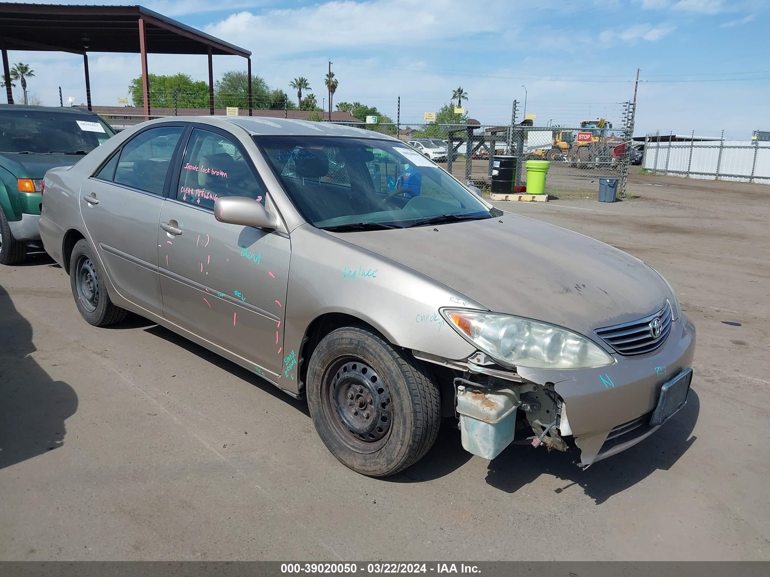 TOYOTA CAMRY 2006 4t1be32k16u113575