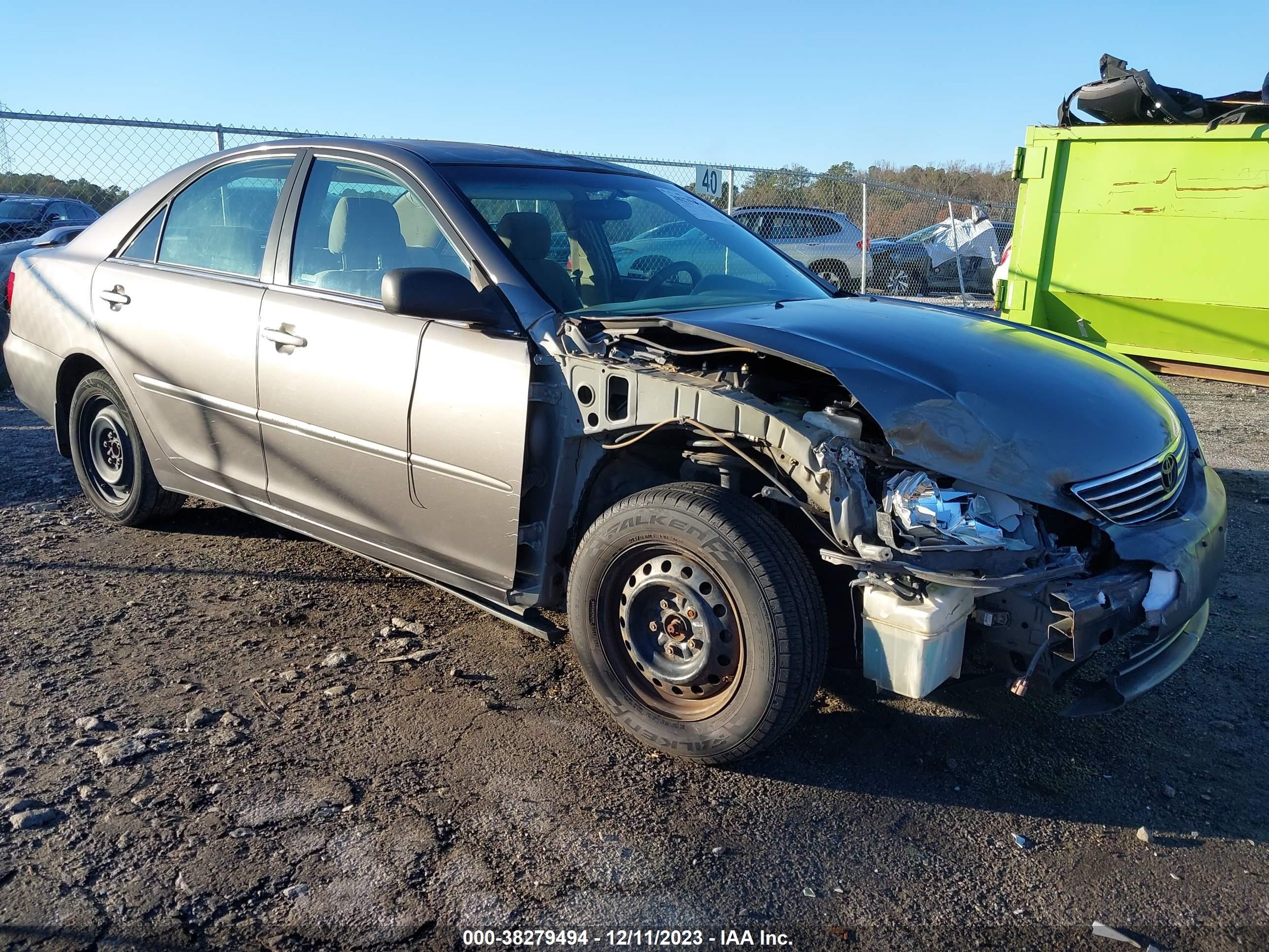 TOYOTA CAMRY 2006 4t1be32k16u710029