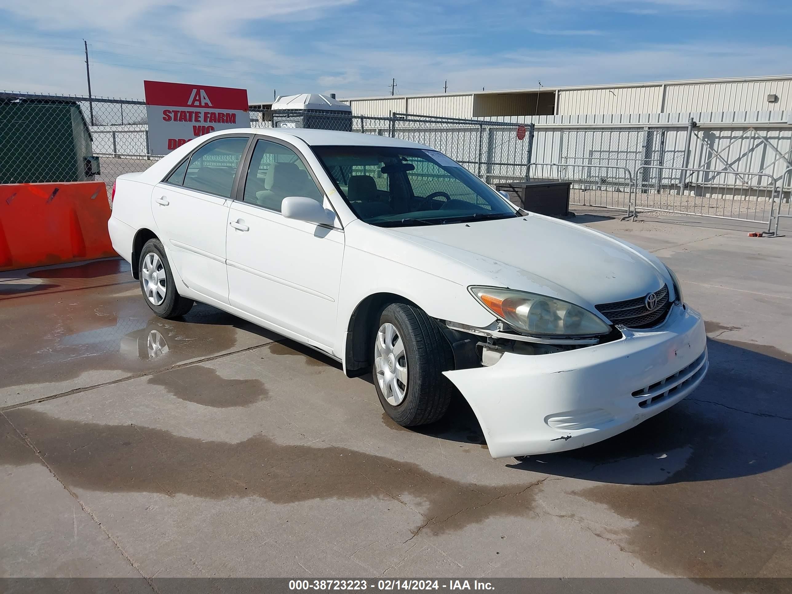 TOYOTA CAMRY 2003 4t1be32k23u118232