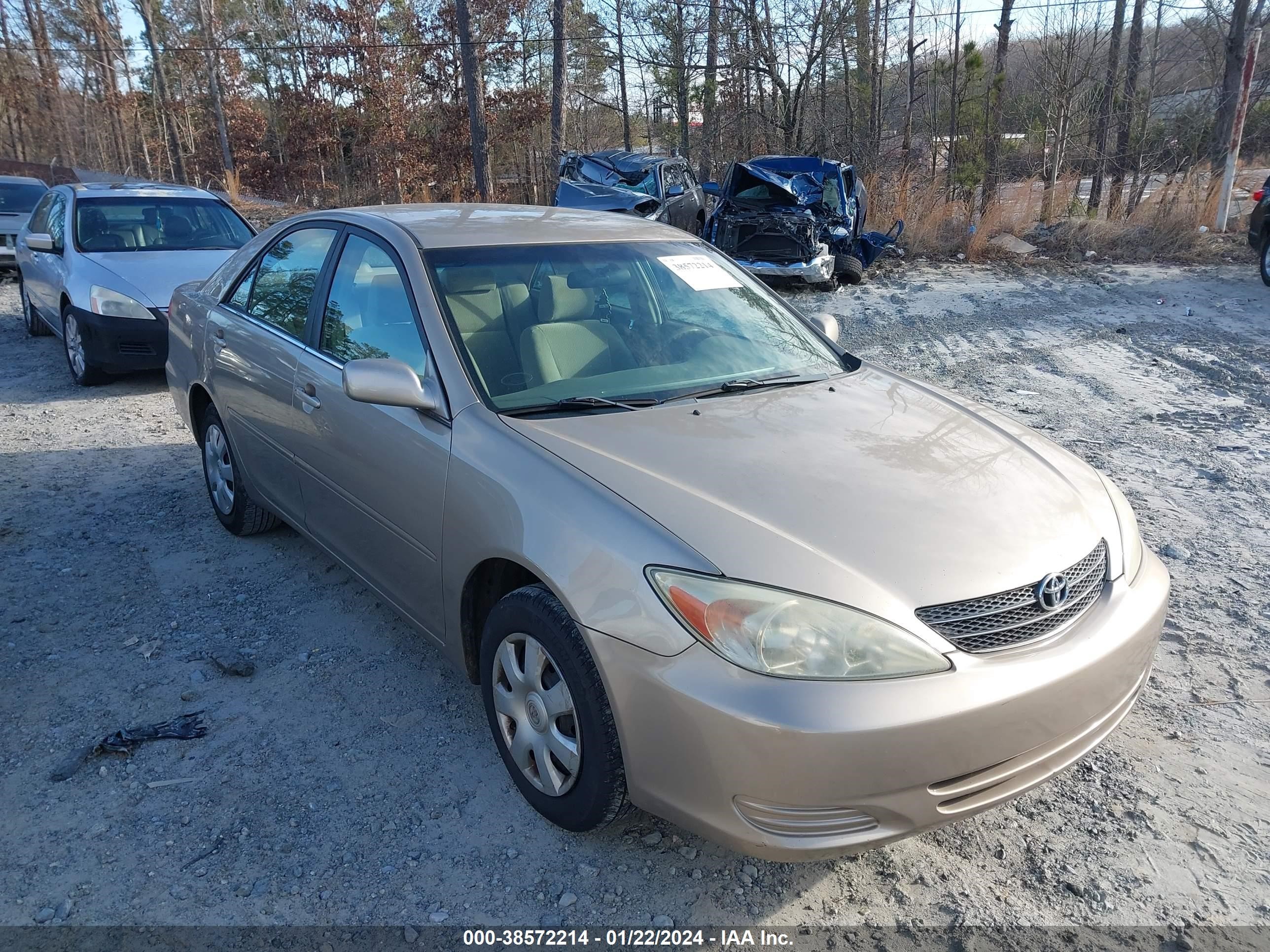 TOYOTA CAMRY 2003 4t1be32k23u137122