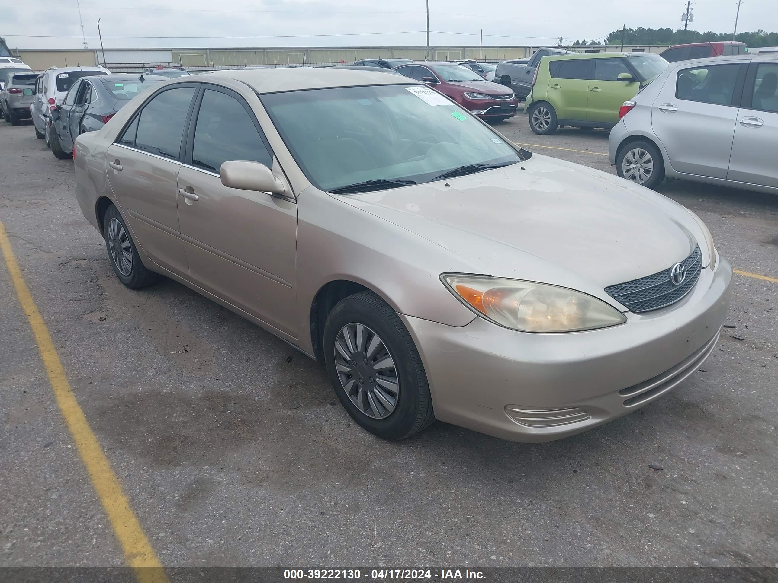 TOYOTA CAMRY 2003 4t1be32k23u150307