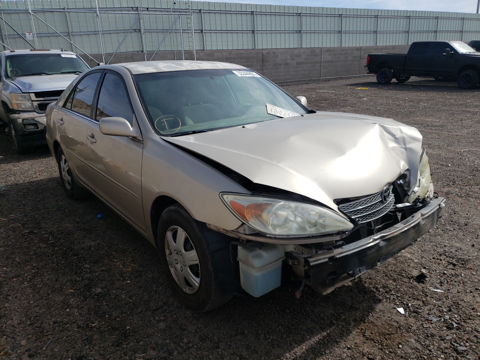 TOYOTA CAMRY LE 2003 4t1be32k23u161646