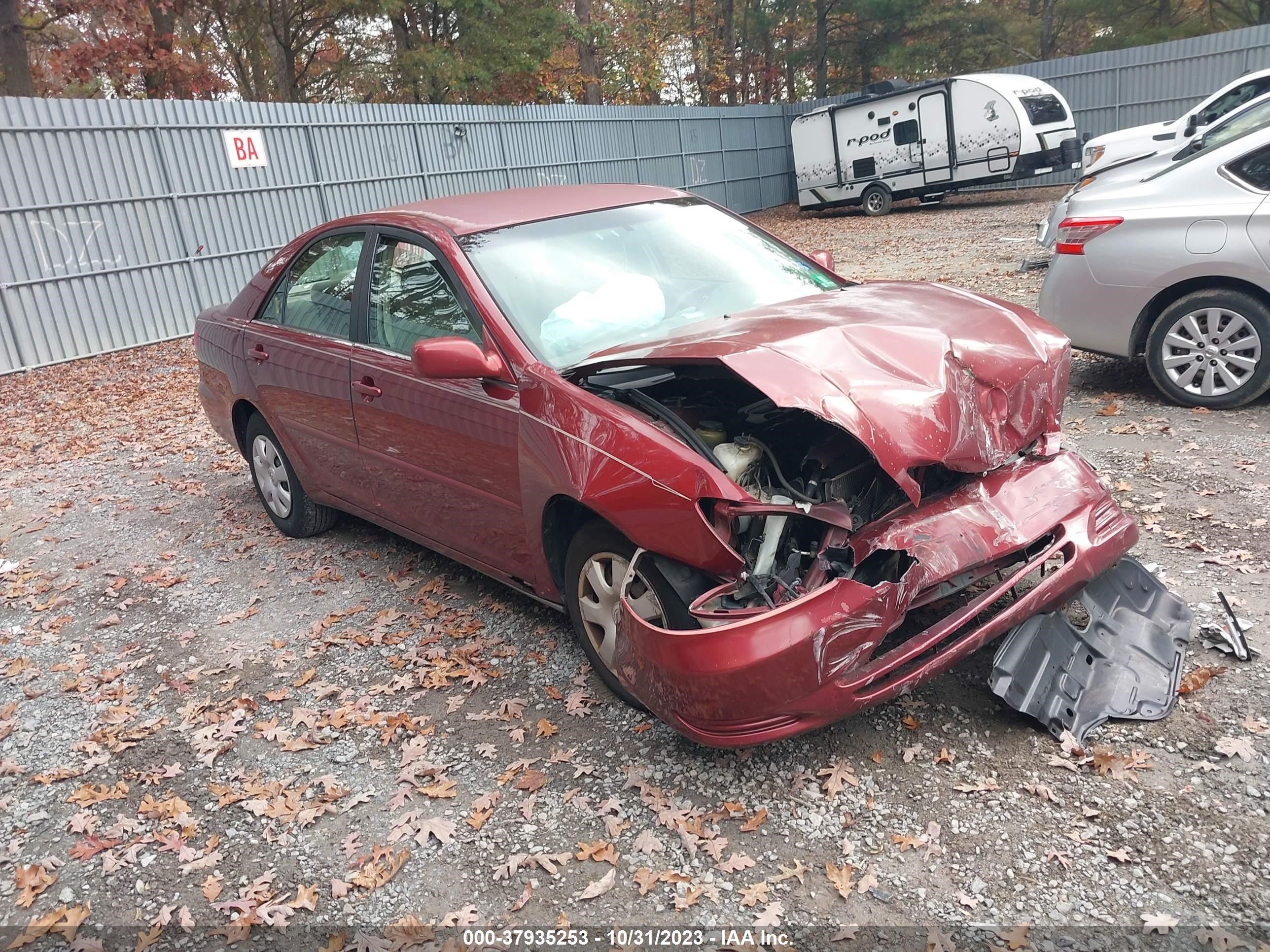 TOYOTA CAMRY 2003 4t1be32k23u239973