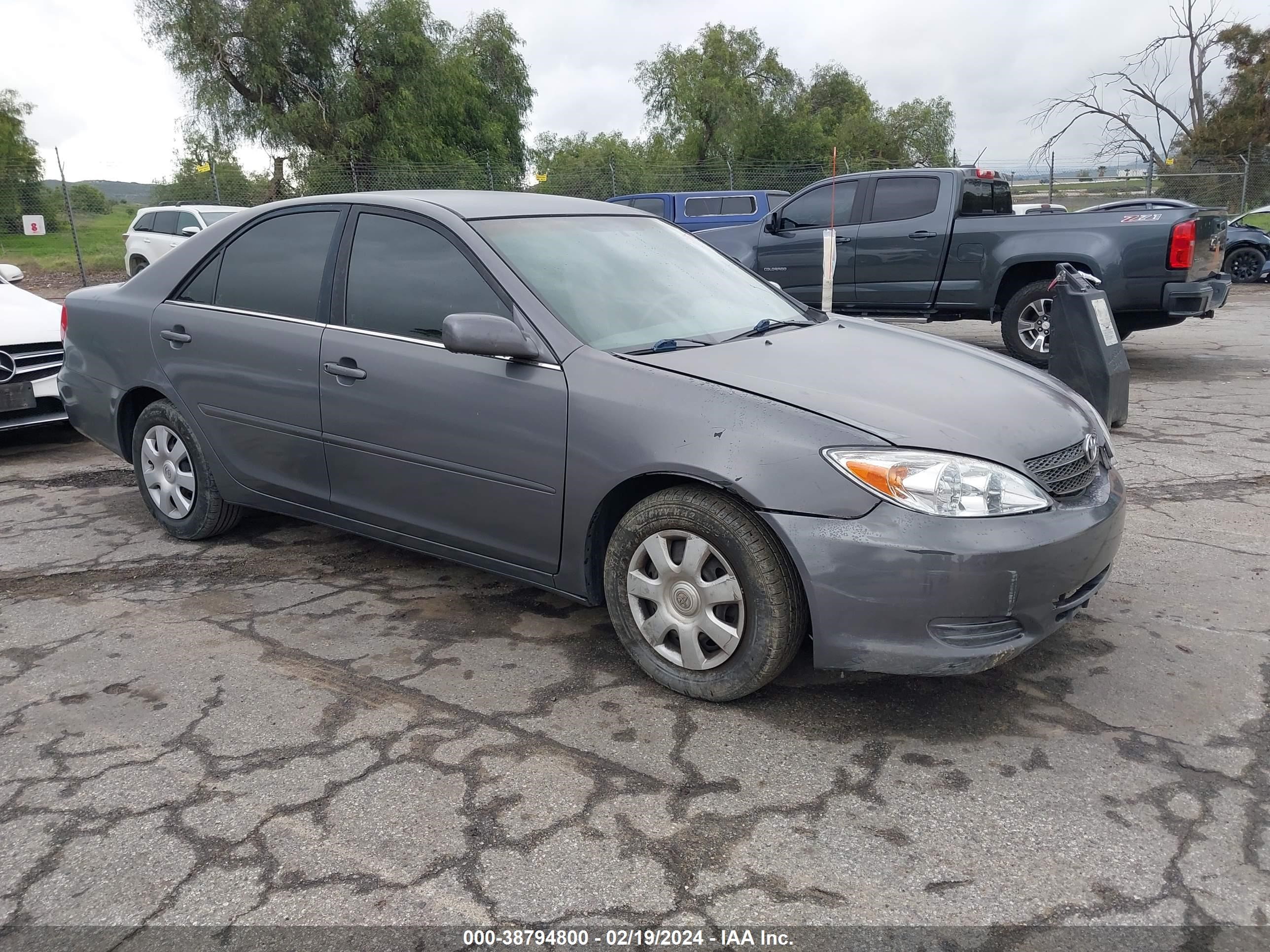 TOYOTA CAMRY 2003 4t1be32k23u760675