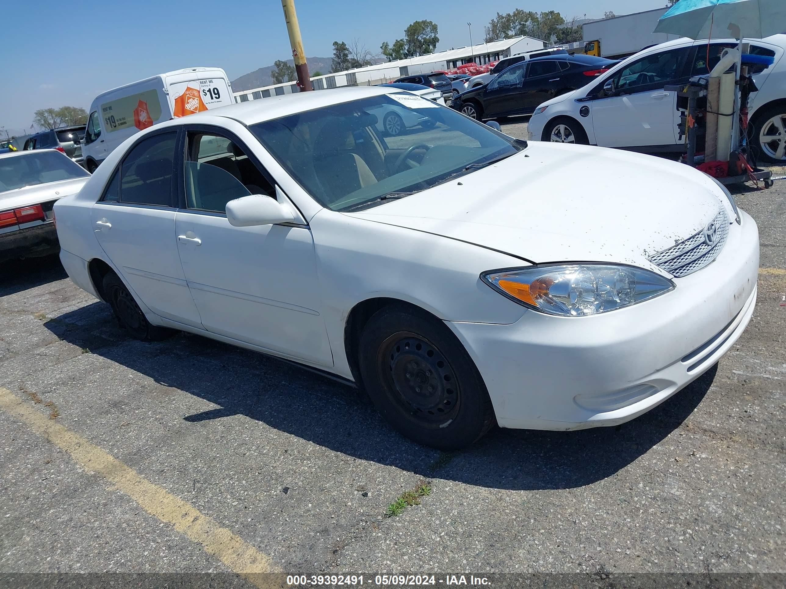 TOYOTA CAMRY 2004 4t1be32k24u365820