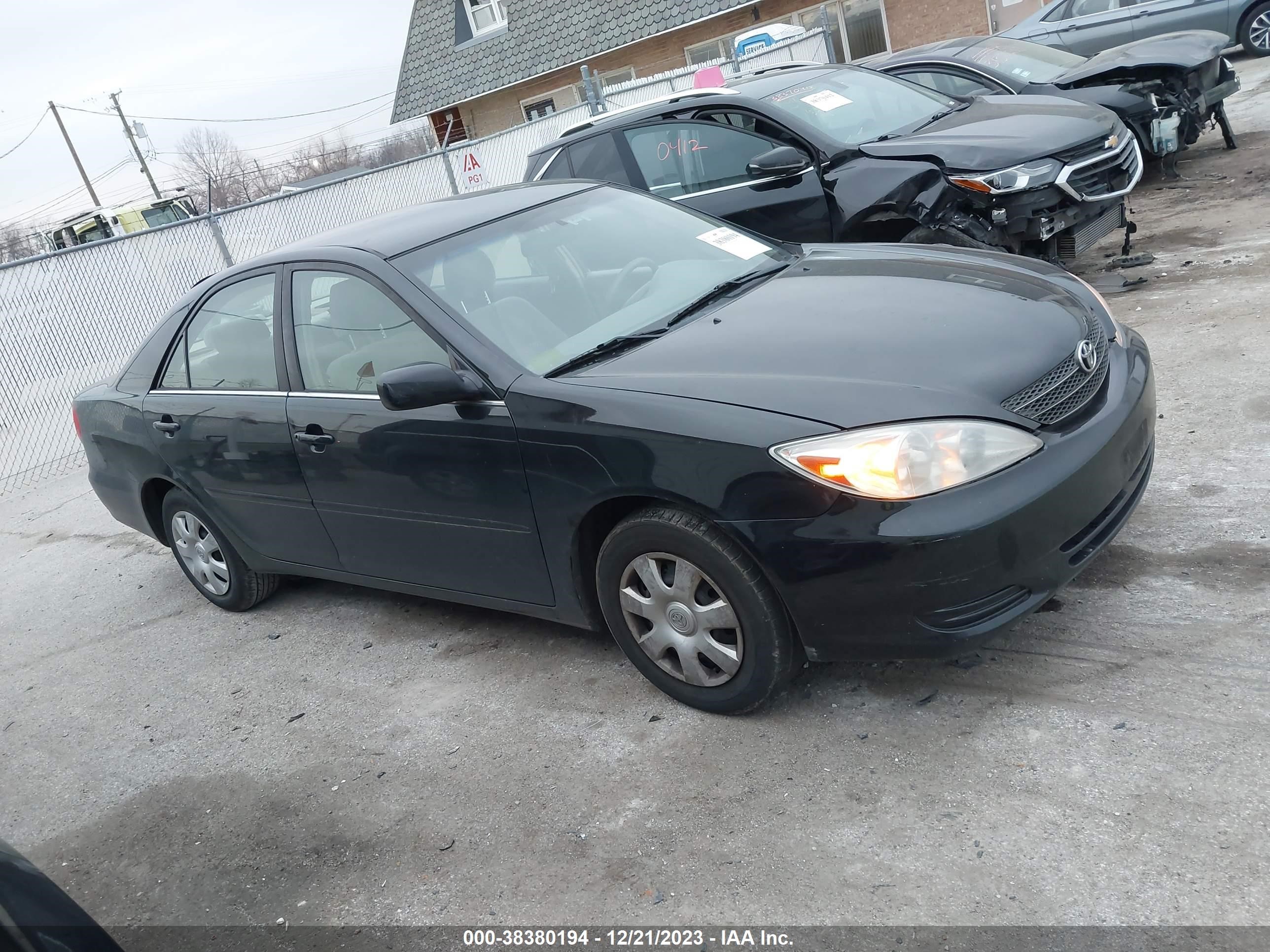 TOYOTA CAMRY 2004 4t1be32k24u380219