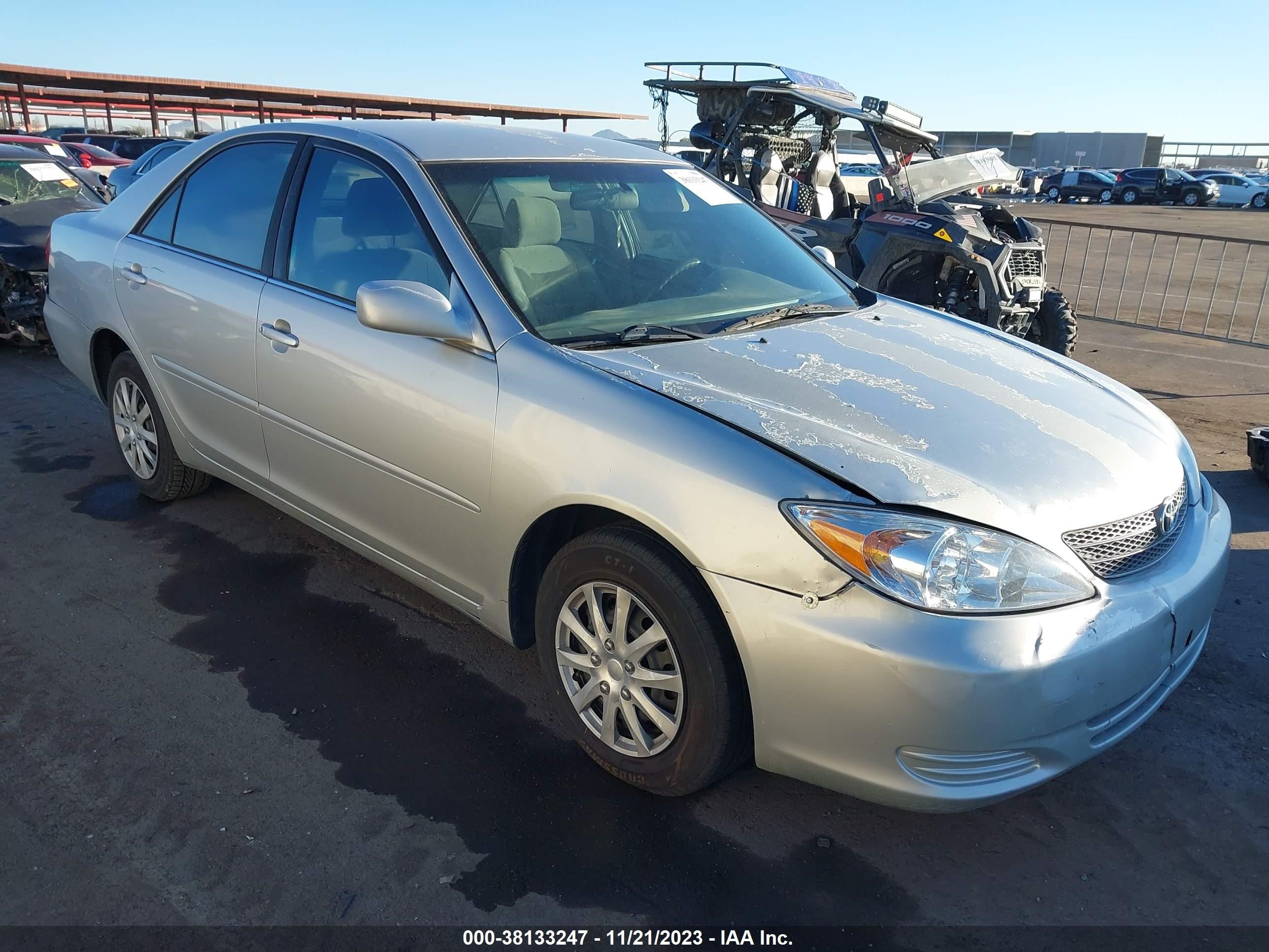 TOYOTA CAMRY 2004 4t1be32k24u794844