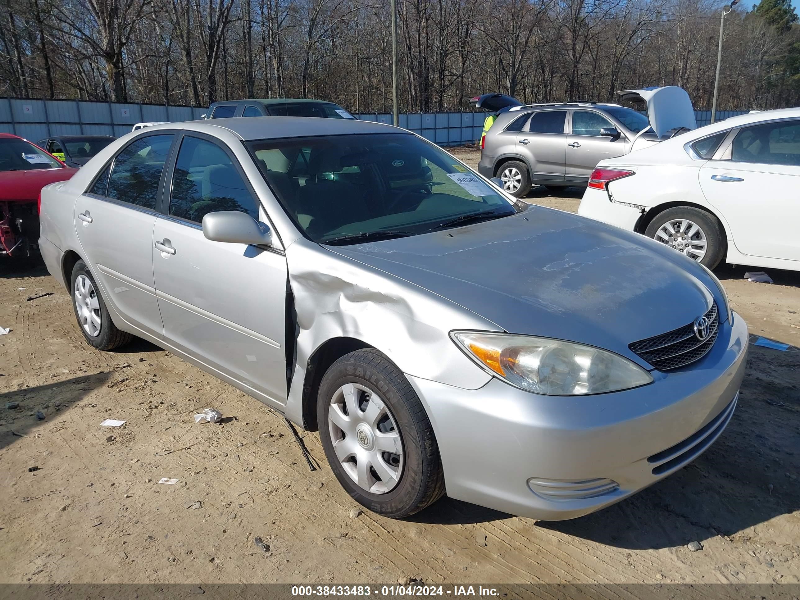 TOYOTA CAMRY 2004 4t1be32k24u857411